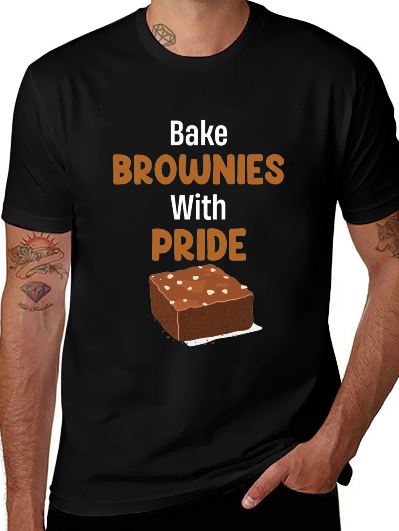Variant 22 of Bake Brownies With Pride Graphic T-Shirt