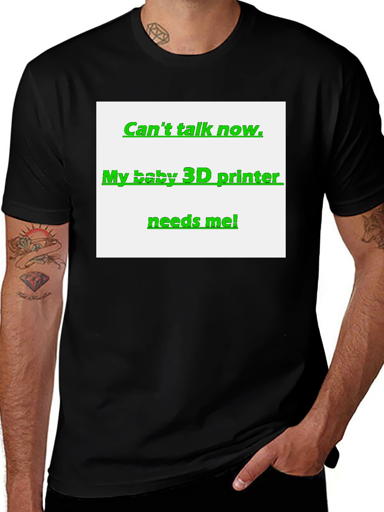 Variant 27 of Funny 3D Printer Lover T-Shirt