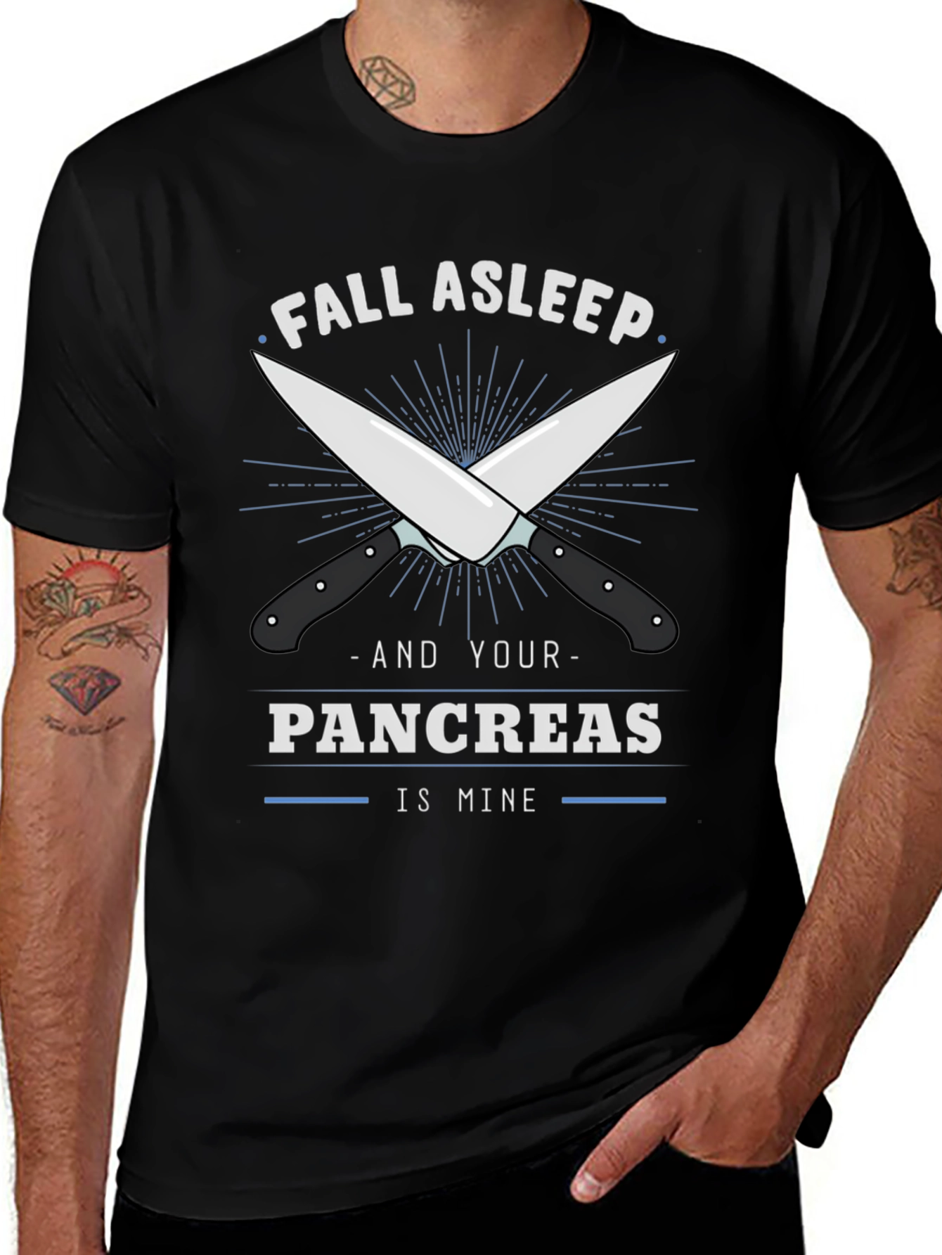 Variant 21 of Fall Asleep and Your Pancreas is Mine Graphic T-Shirt