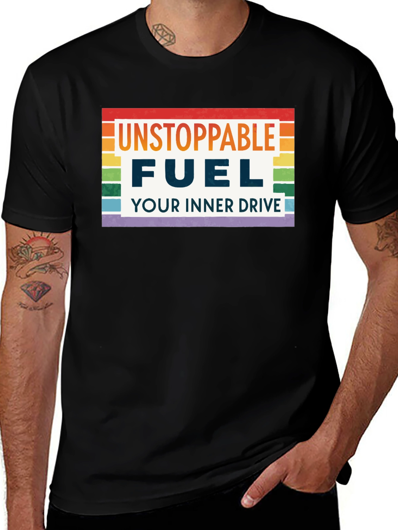 Variant 4 of Unstoppable Fuel Inner Drive T-Shirt