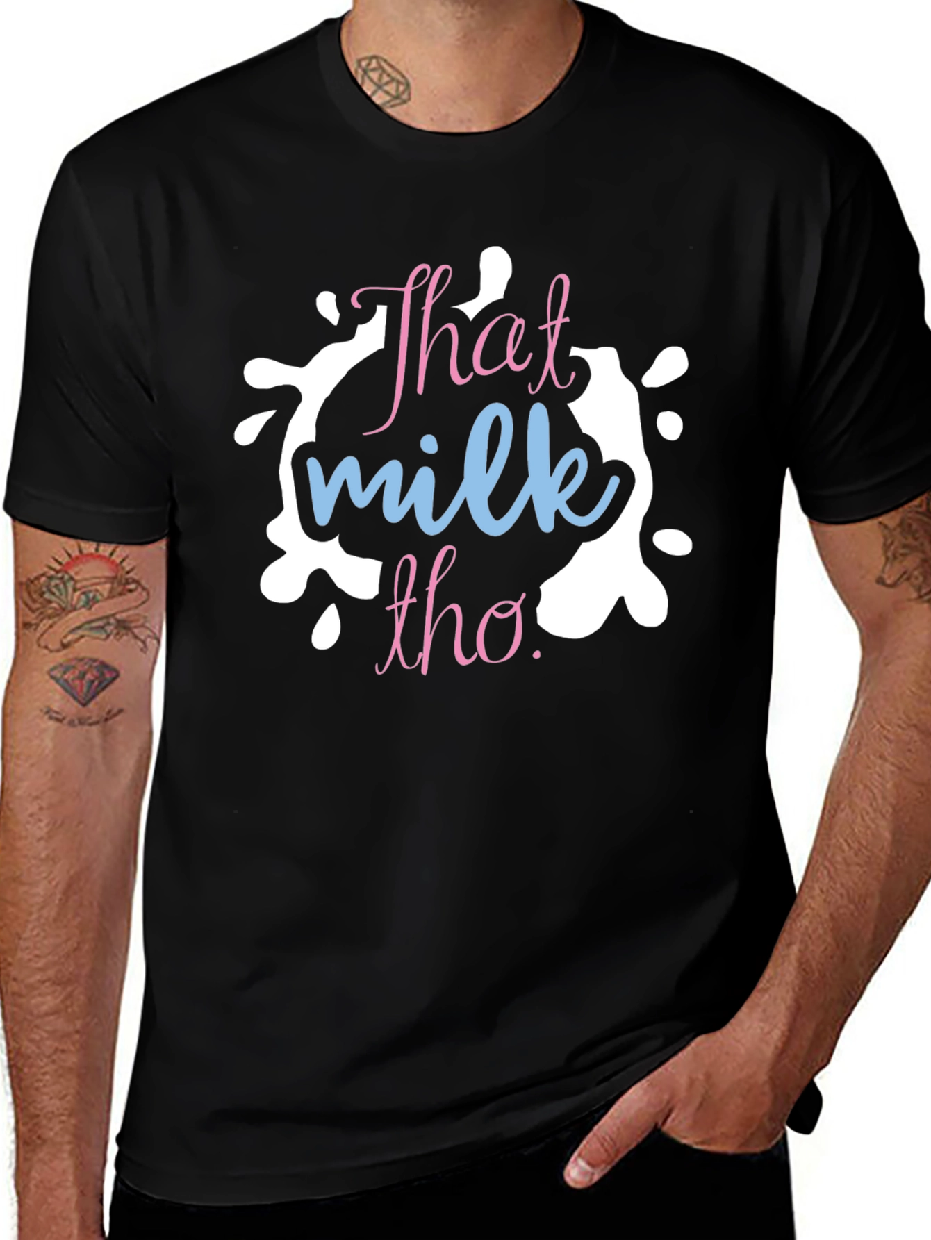 Variant 21 of That Milk Tho T-Shirt - Trendy Graphic Tee