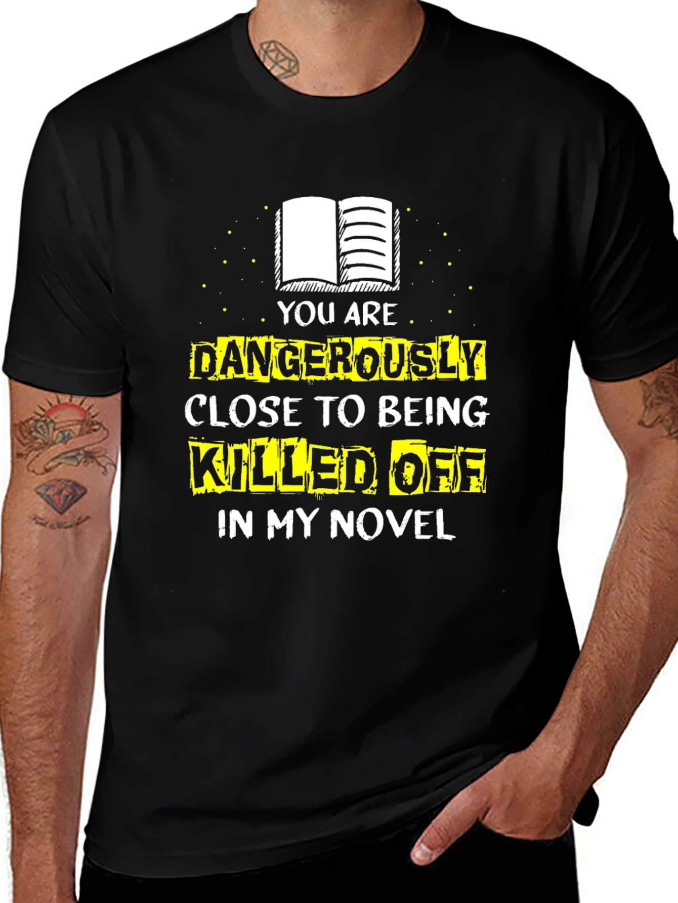 Variant 18 of Dangerously Close Novel T-Shirt