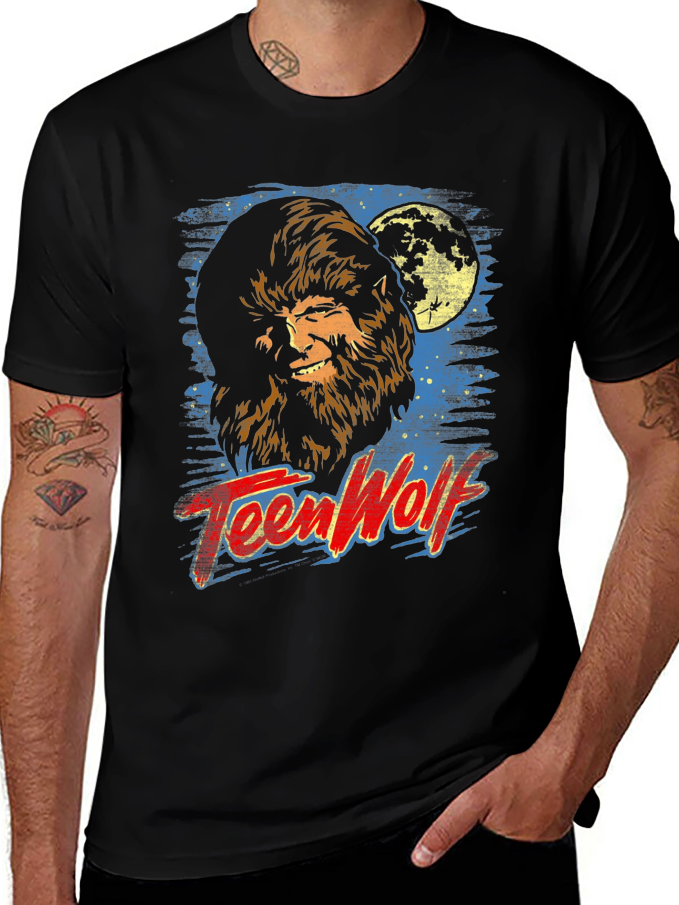 Teen Wolf Graphic T-Shirt - Retro Movie Tee