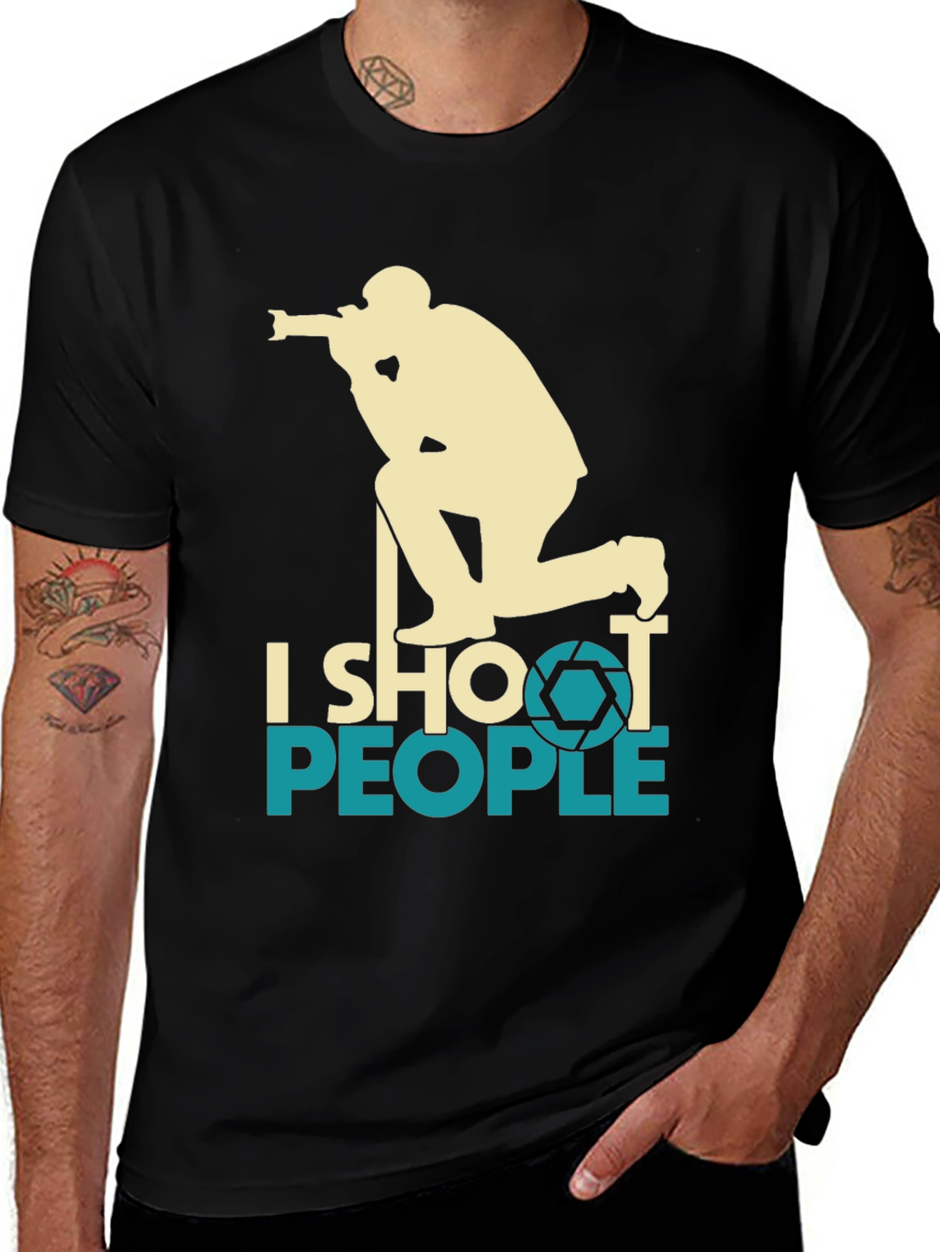 Variant 8 of I Shoot People Funny Photography T-Shirt