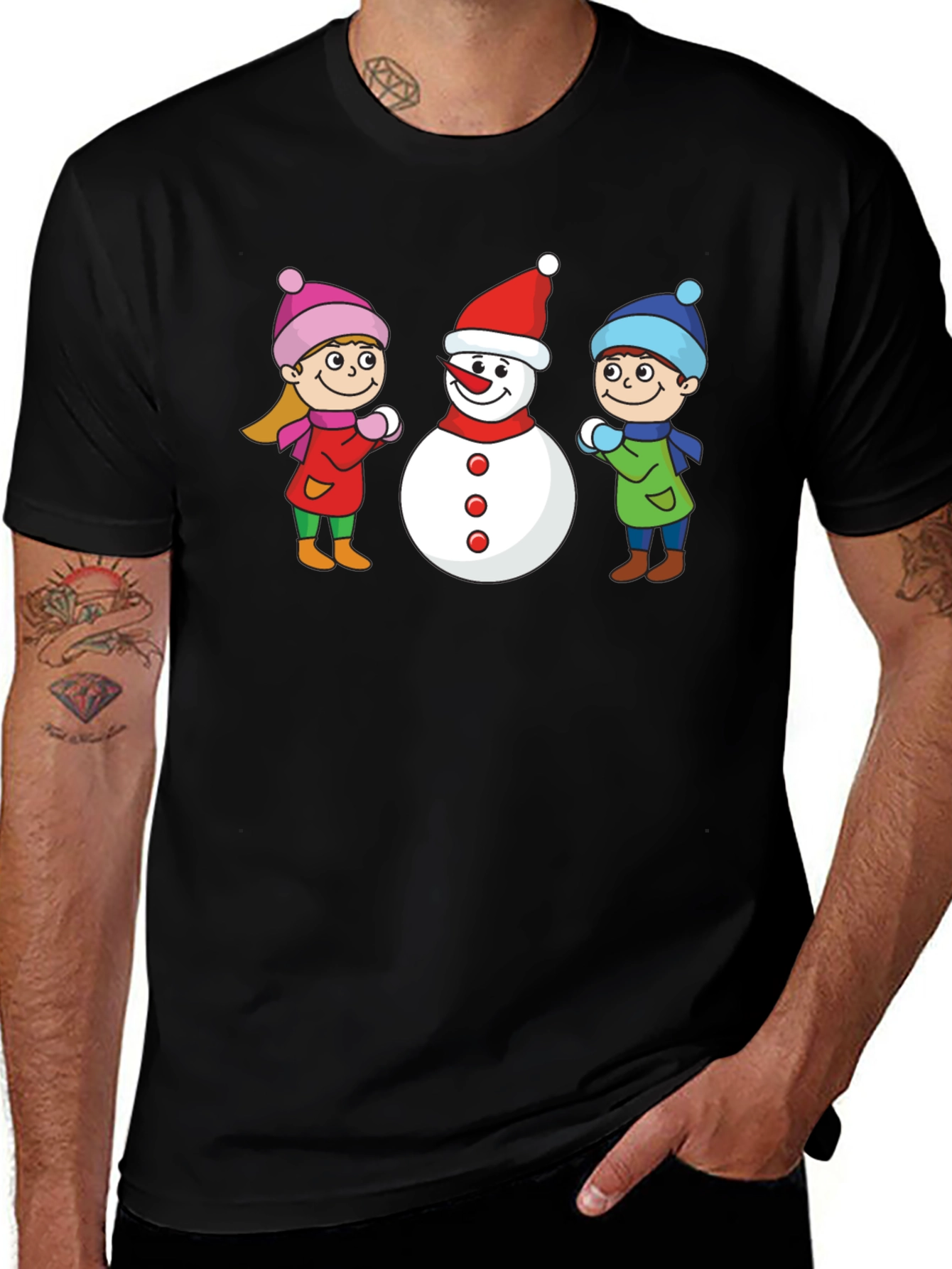 Variant 24 of Winter Friends Graphic T-Shirt