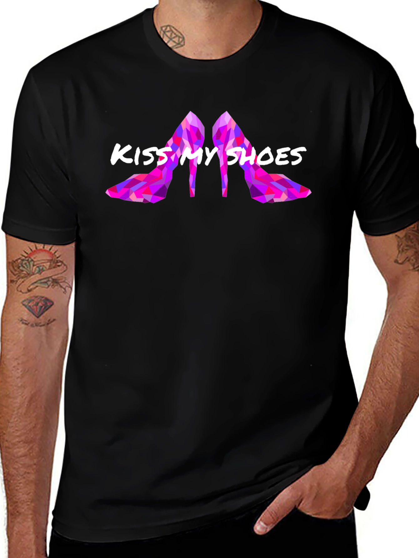 Variant 15 of Kiss My Shoes Graphic Tee