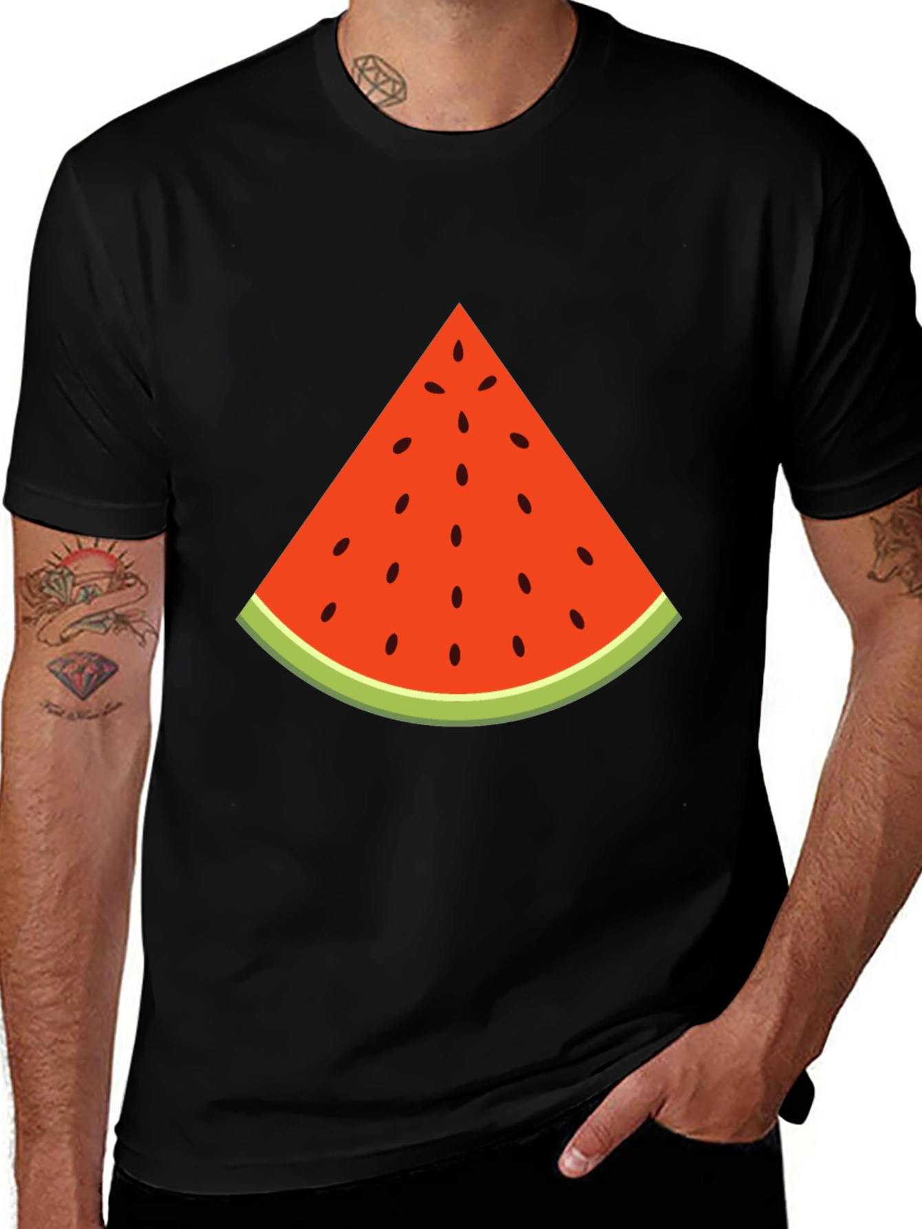 Variant 28 of Watermelon Graphic Tee - Summer Style