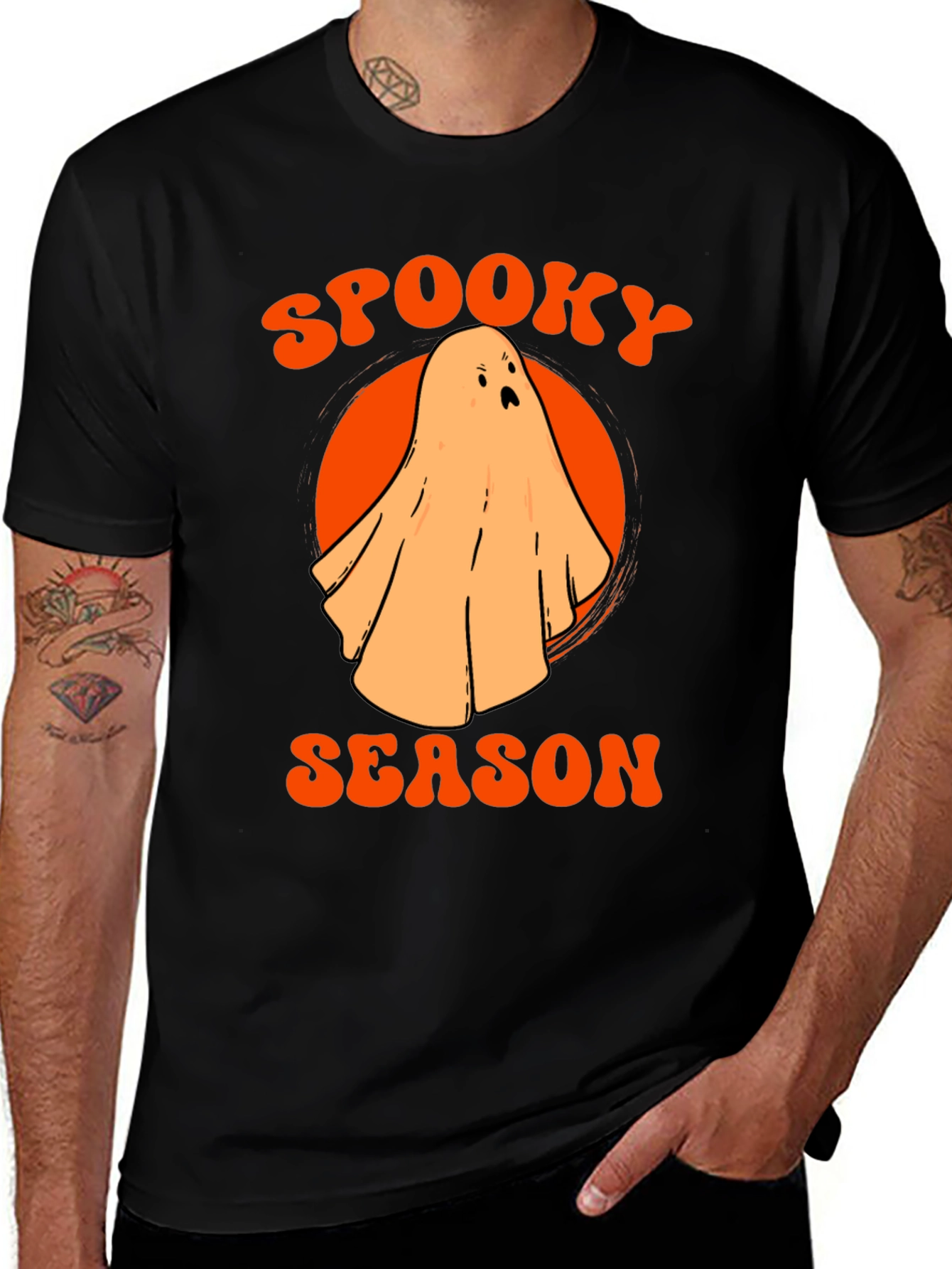Variant 24 of Spooky Season Ghost T-Shirt