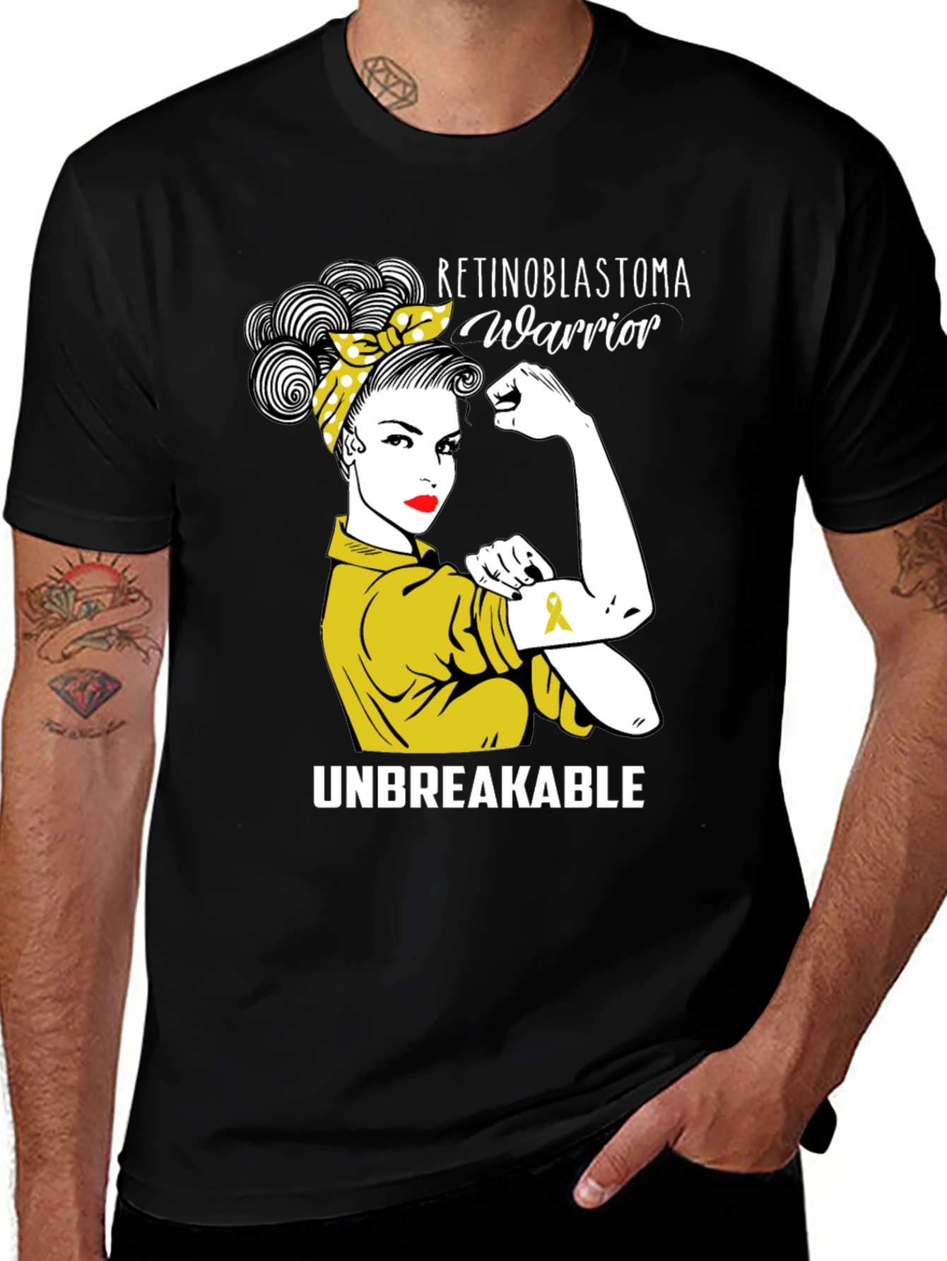 Retinoblastoma Warrior T-Shirt - Unbreakable Tee