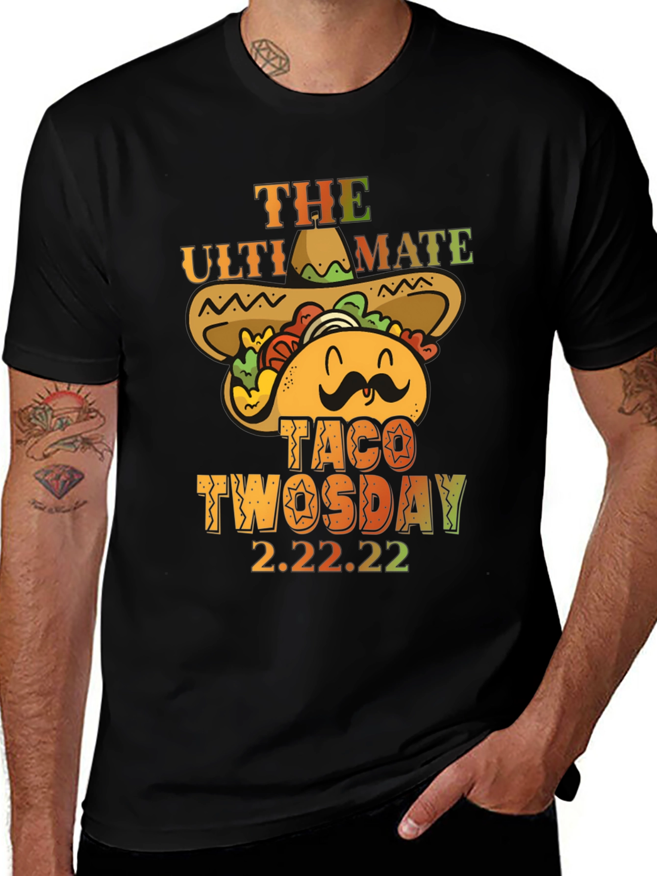 Variant 19 of Ultimate Taco Twosday 2.22.22 Graphic Tee
