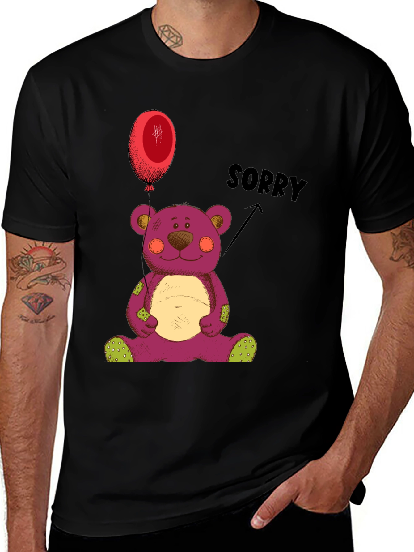 Variant 23 of Sorry Bear T-Shirt