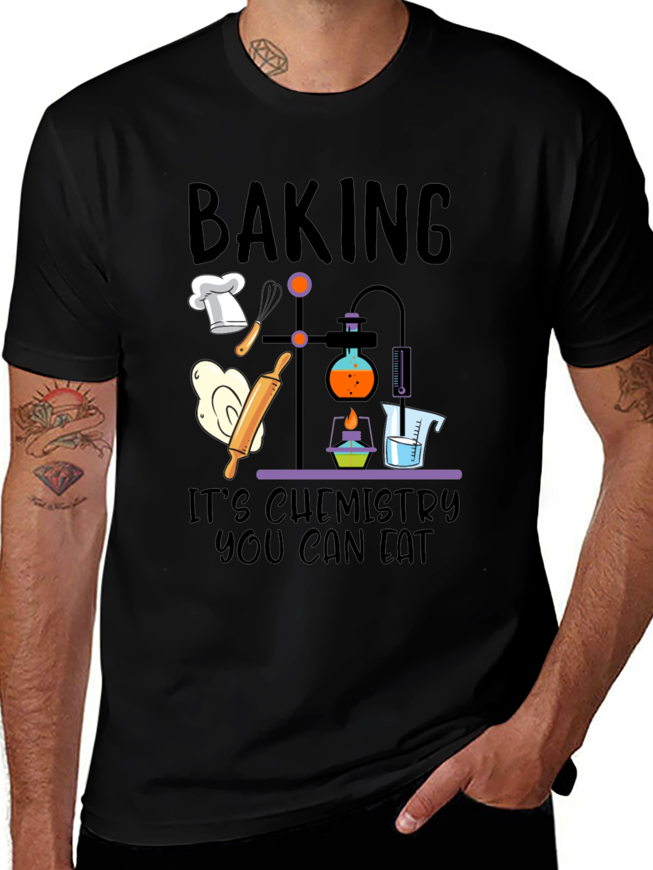 Variant 4 of Baking is Chemistry T-Shirt