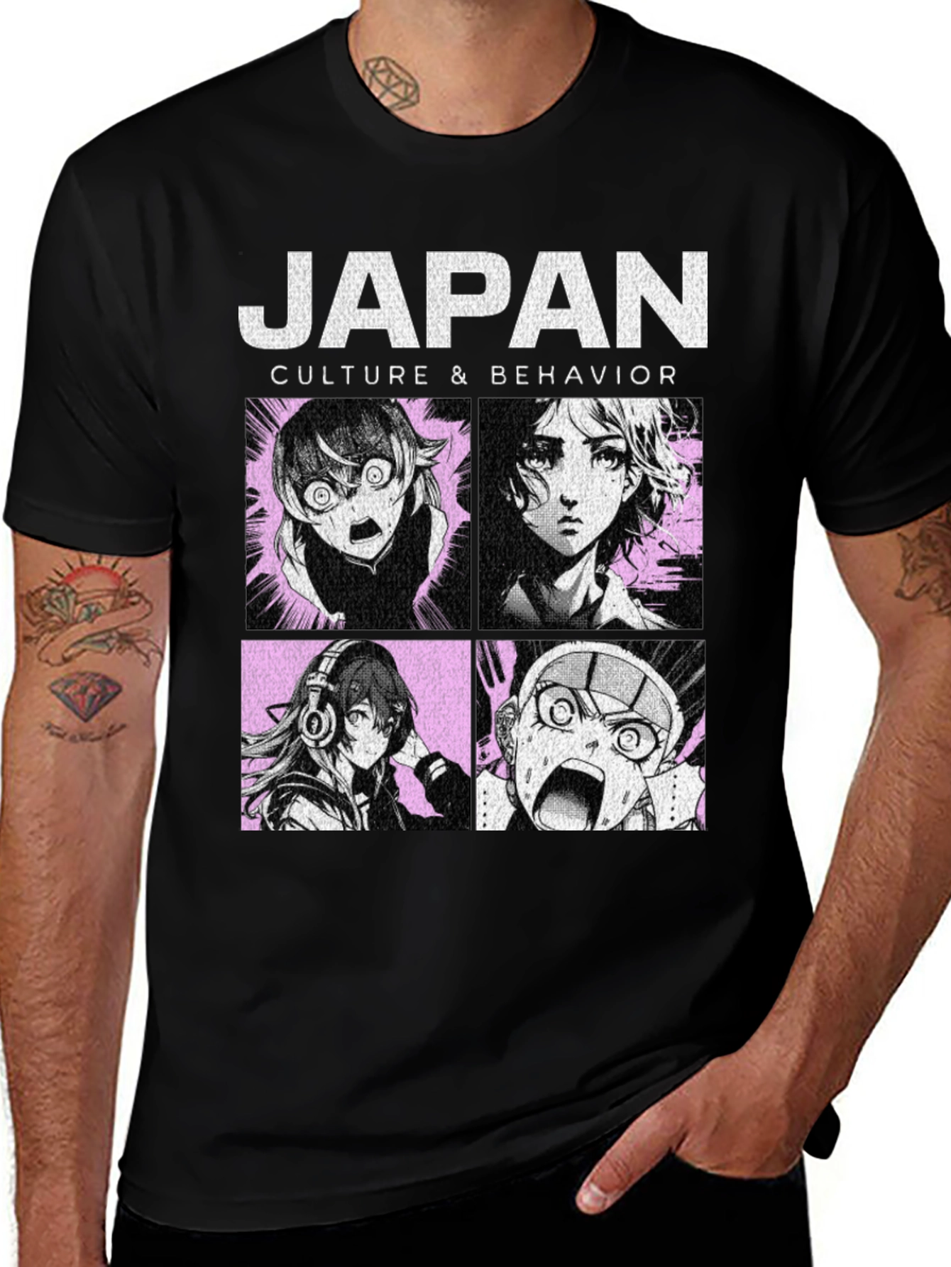 Variant 23 of Japan Culture & Behavior Anime T-Shirt