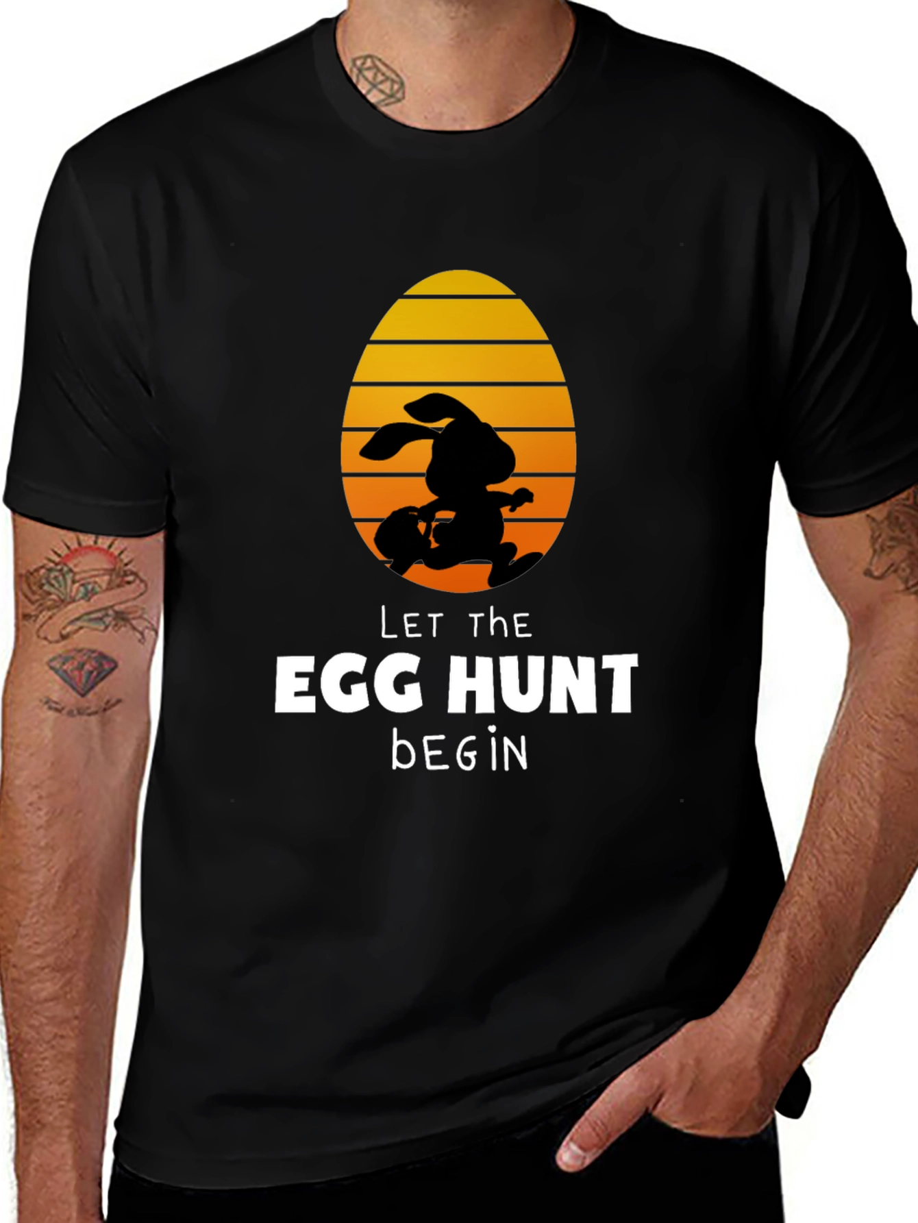 Let The Egg Hunt Begin Easter T-Shirt