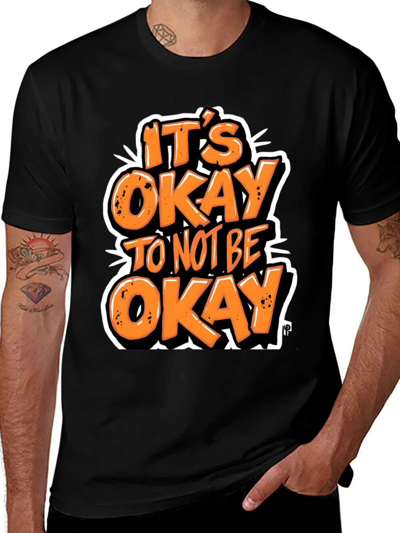 Variant 28 of It's Okay To Not Be Okay Graphic T-Shirt
