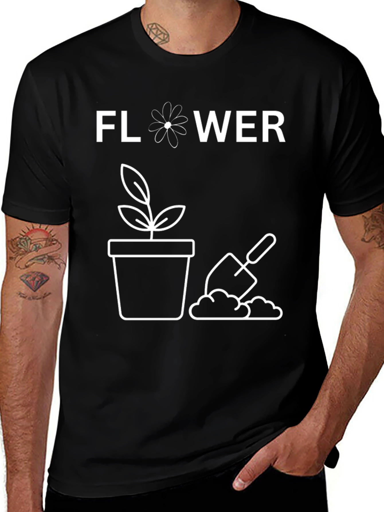 Variant 2 of Flower Gardening T-Shirt
