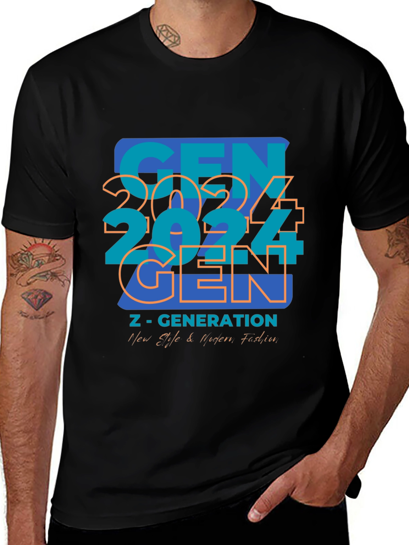 Variant 18 of Gen Z Graphic Tee - New Age Fashion