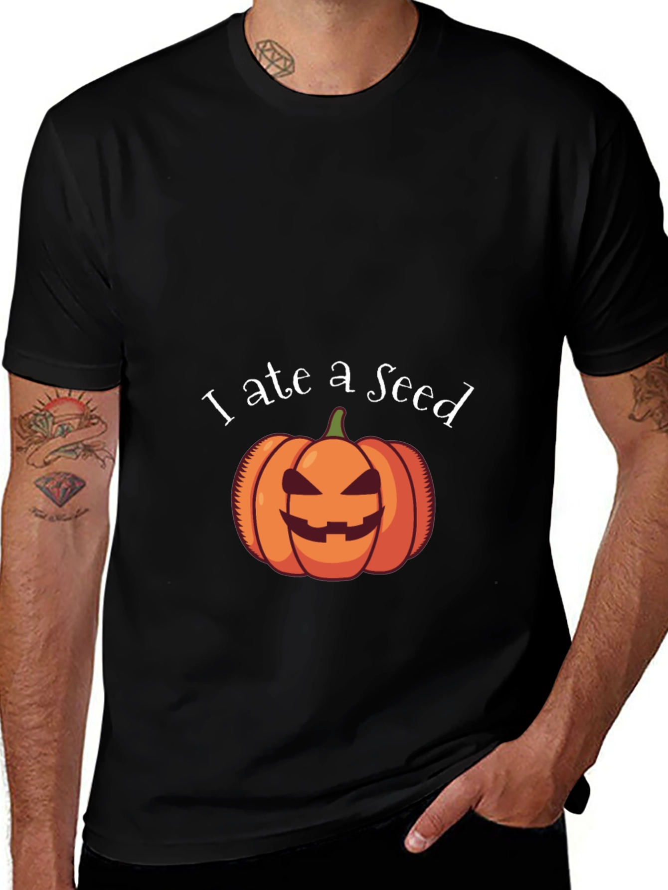 Variant 14 of I Ate a Seed Pumpkin Halloween Shirt
