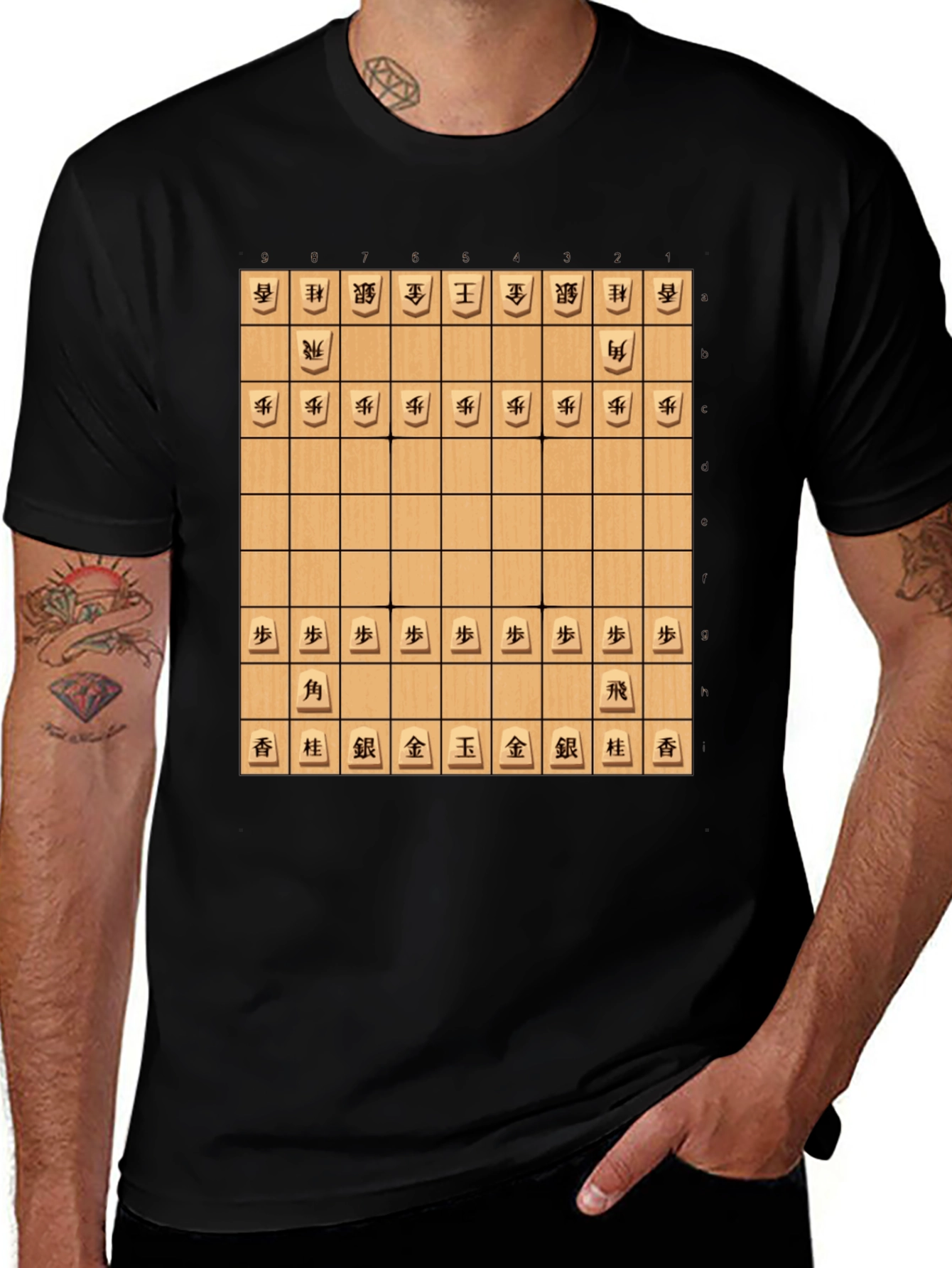 Shogi Board Game T-Shirt