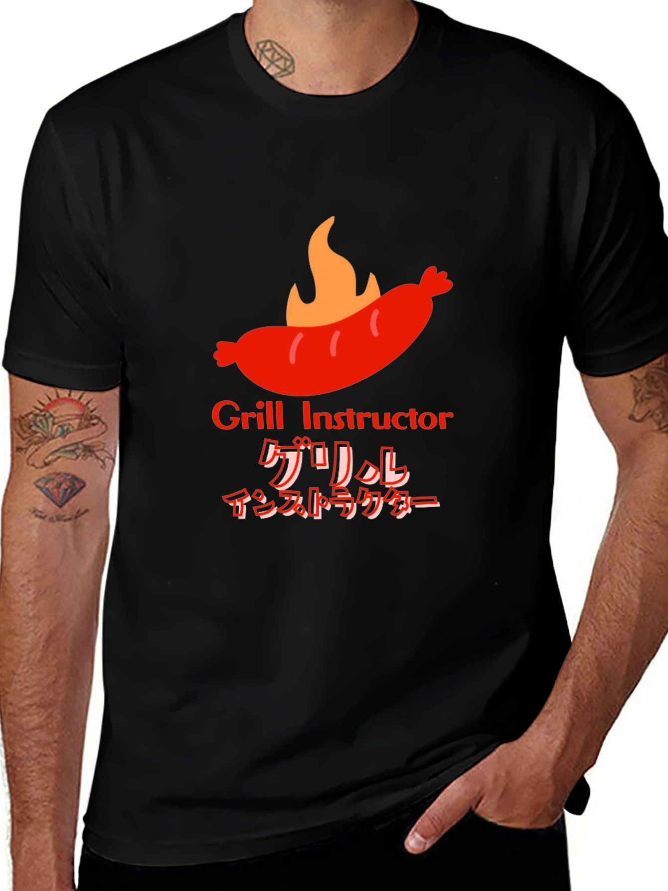 Variant 20 of Grill Instructor T-Shirt - BBQ Master Tee