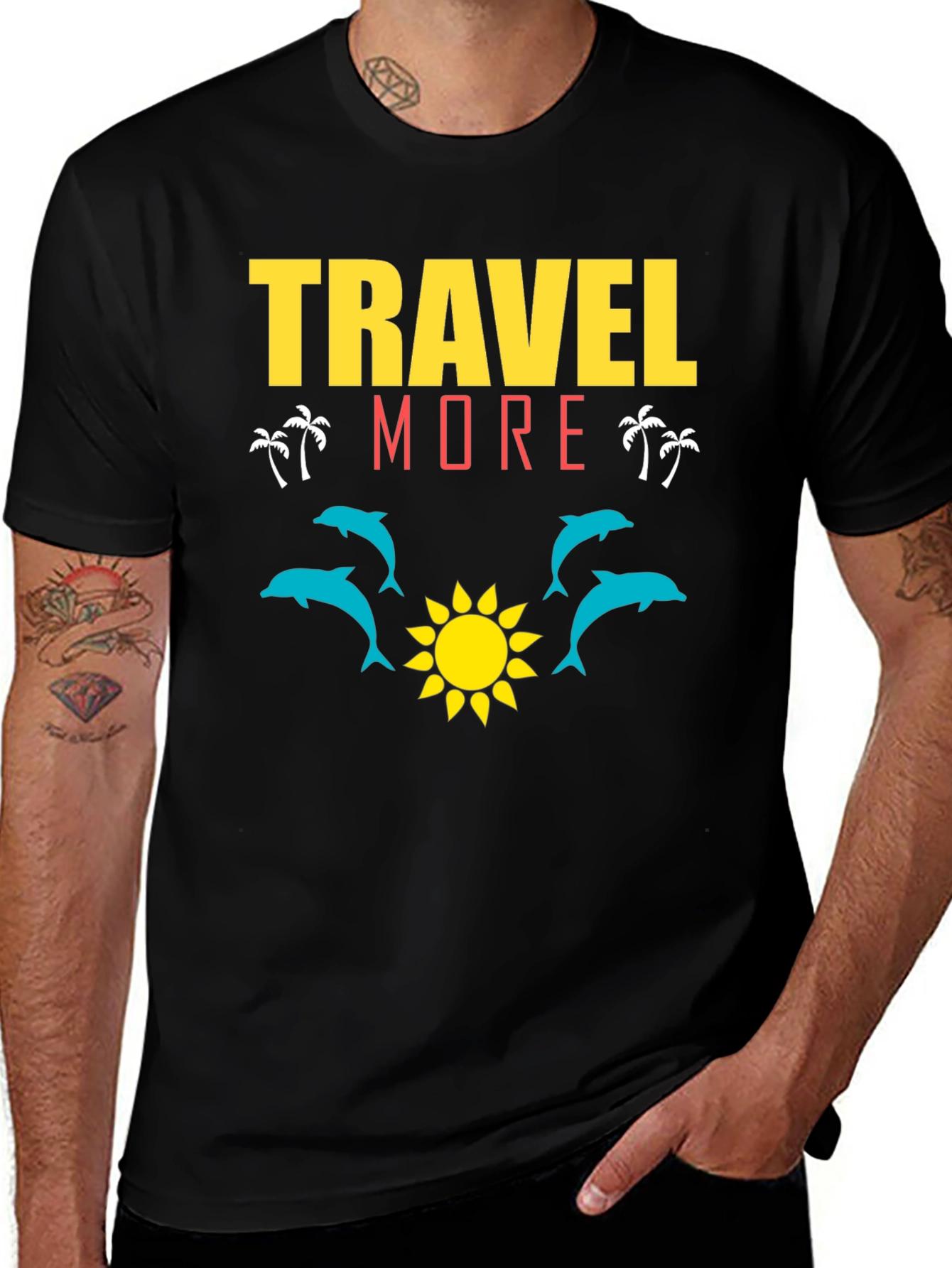 Travel More Graphic T-Shirt
