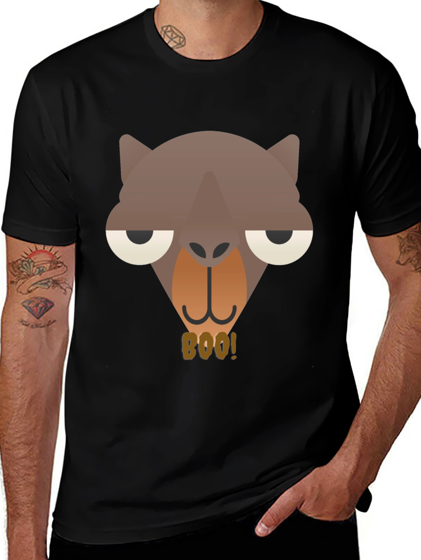 Variant 8 of Boo! Wombat Graphic Tee - Unisex Soft Cotton T-Shirt