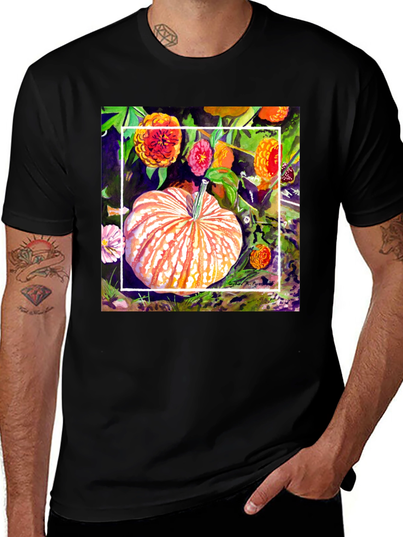 Variant 17 of Pumpkin Patch T-Shirt - Festive Fall Apparel