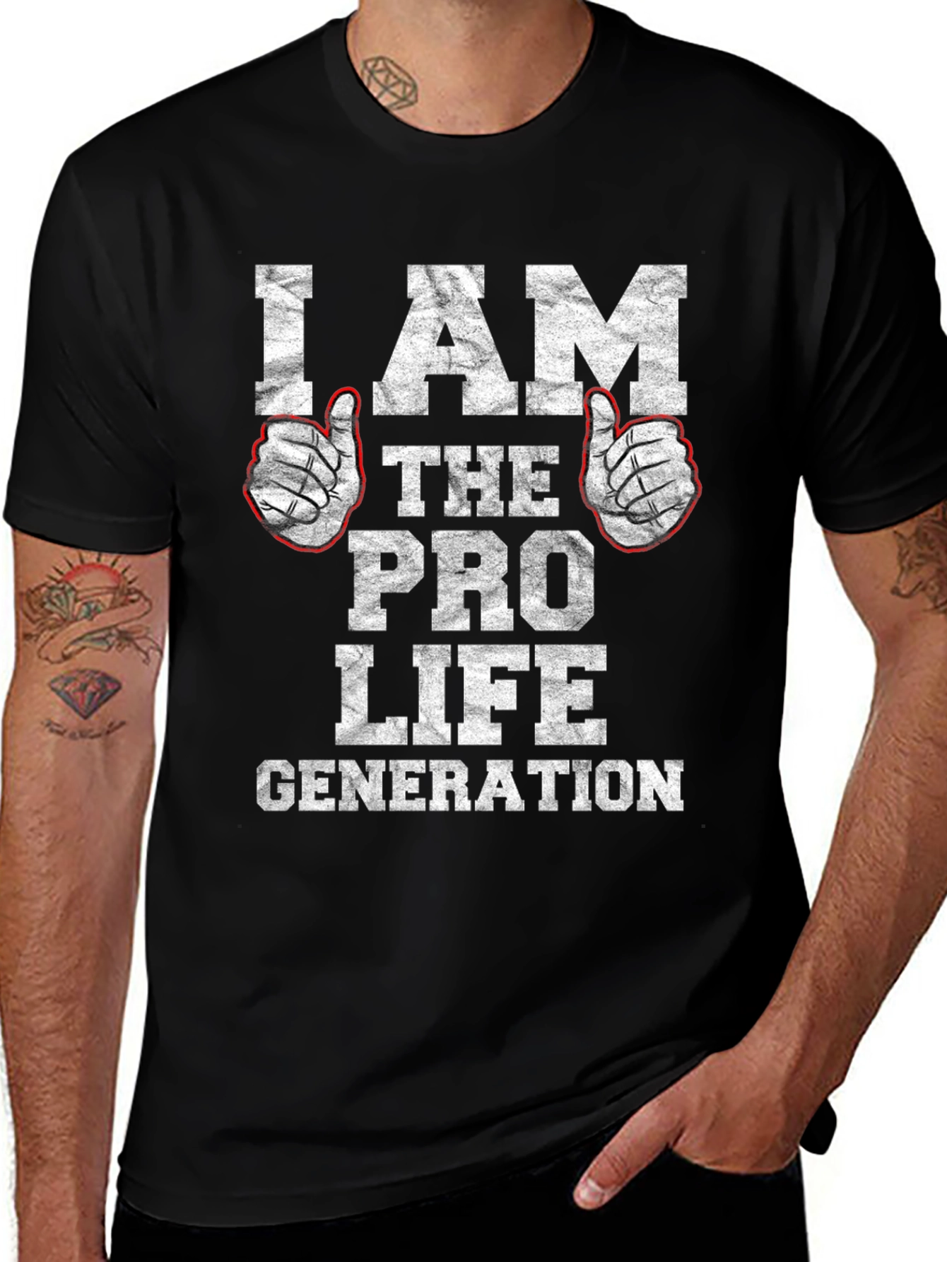 Variant 21 of Pro Life Generation Graphic Tee