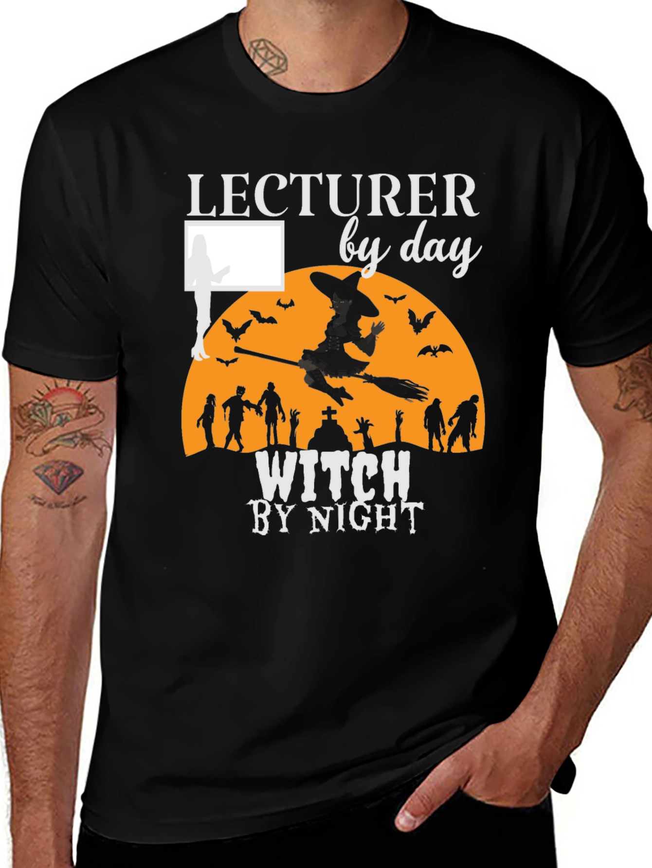 Lecturer by Day, Witch by Night T-Shirt