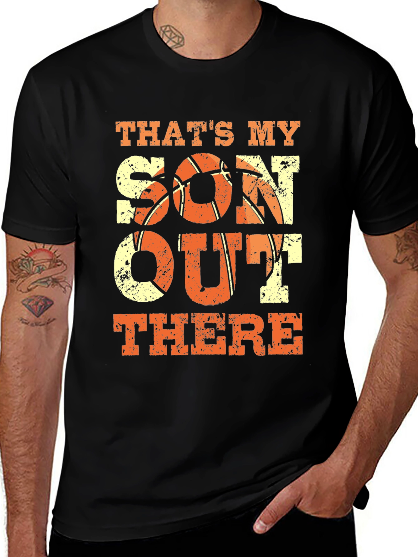 Variant 21 of That's My Son Out There Basketball T-Shirt