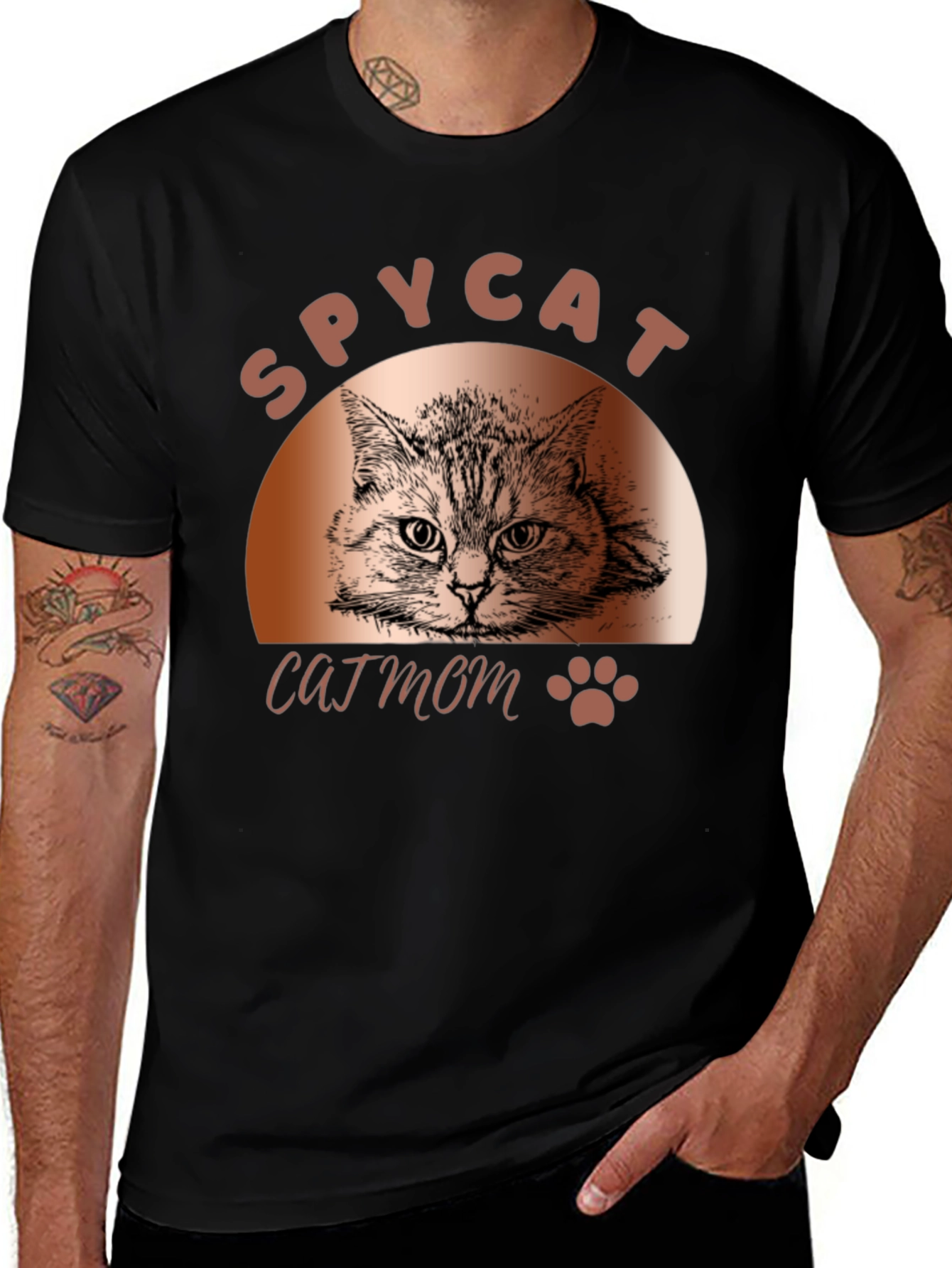 Spycat Cat Mom T-Shirt