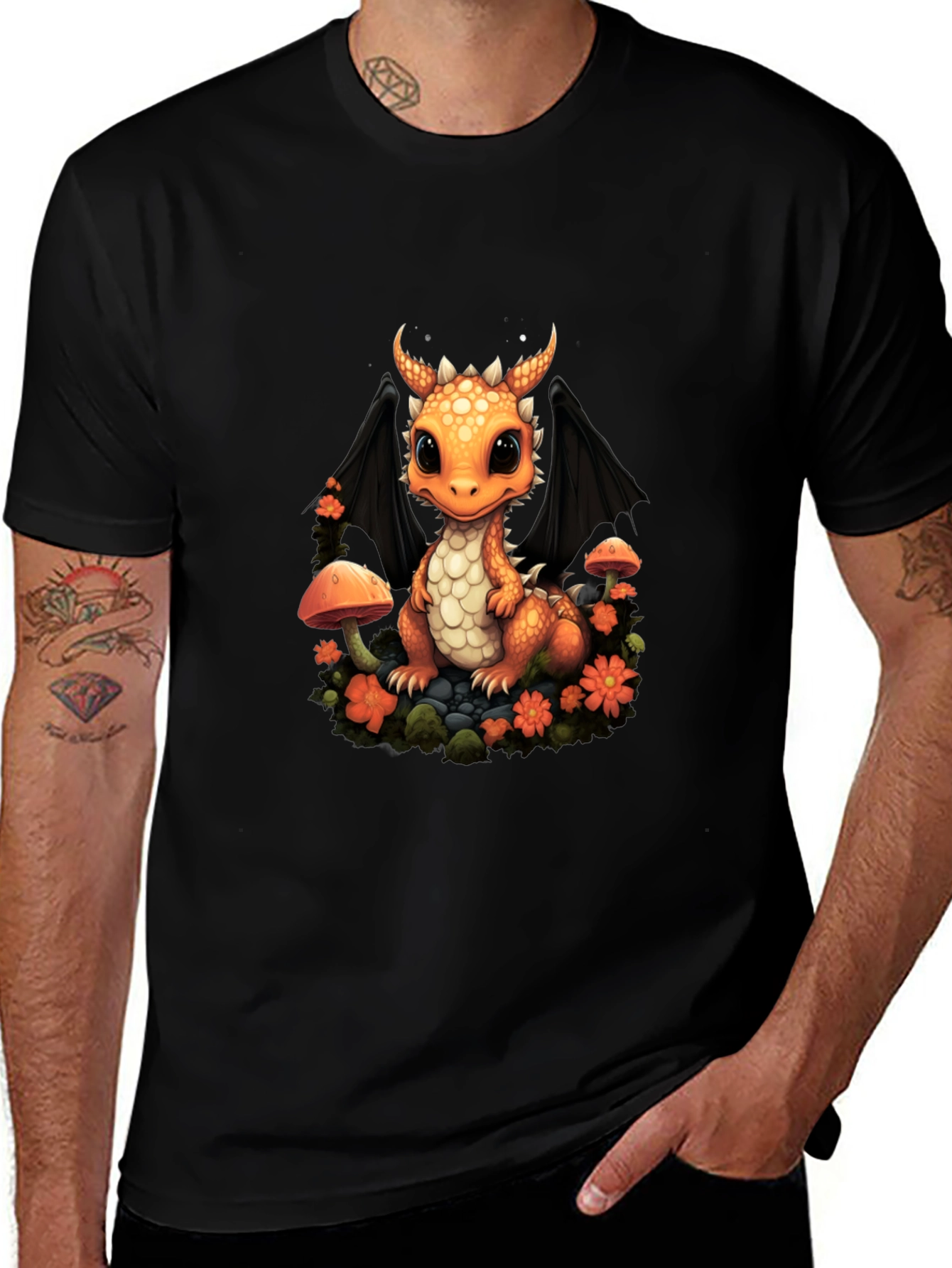 Variant 23 of Cute Dragon T-Shirt