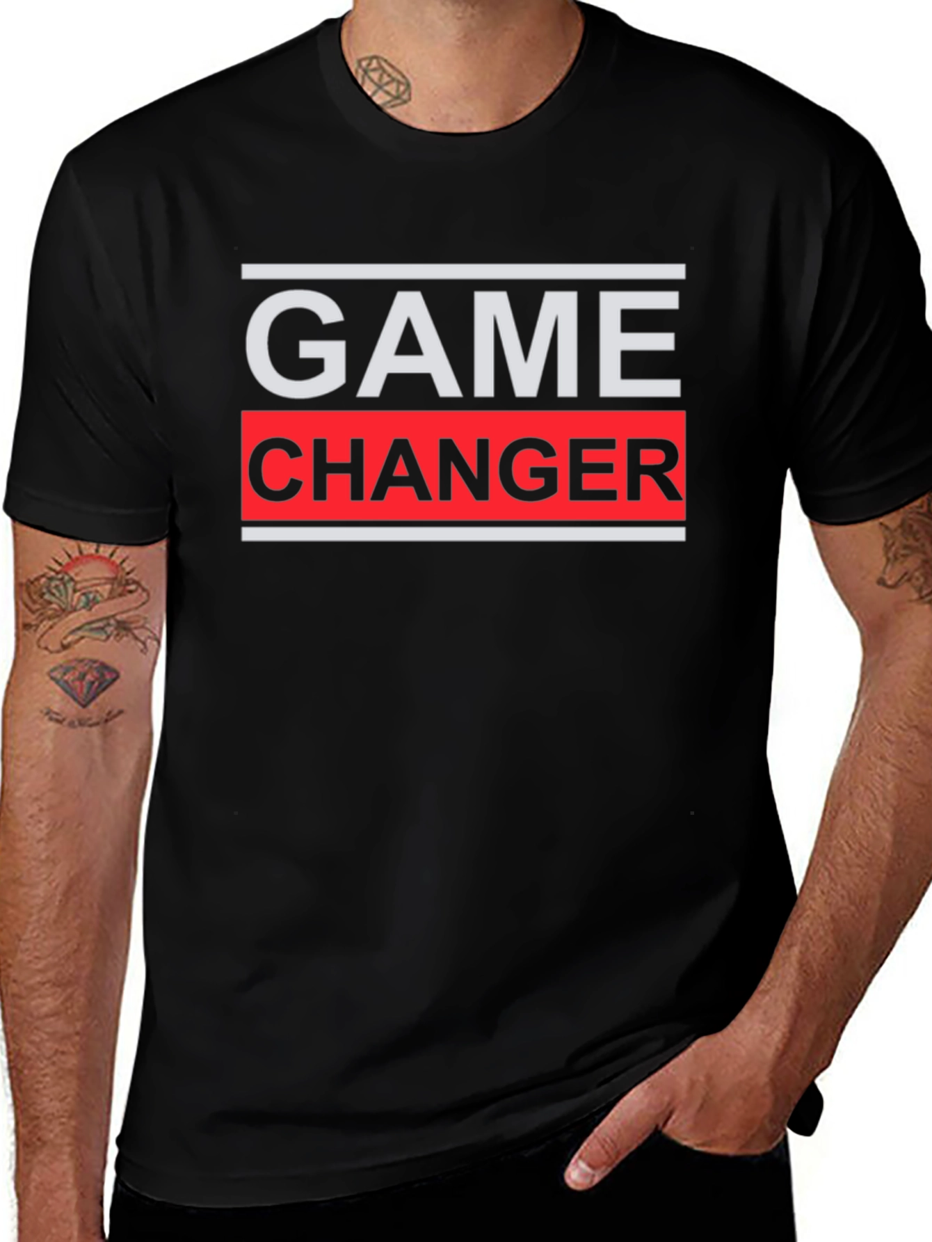 Variant 16 of Game Changer Graphic Tee - Bold Statement T-Shirt
