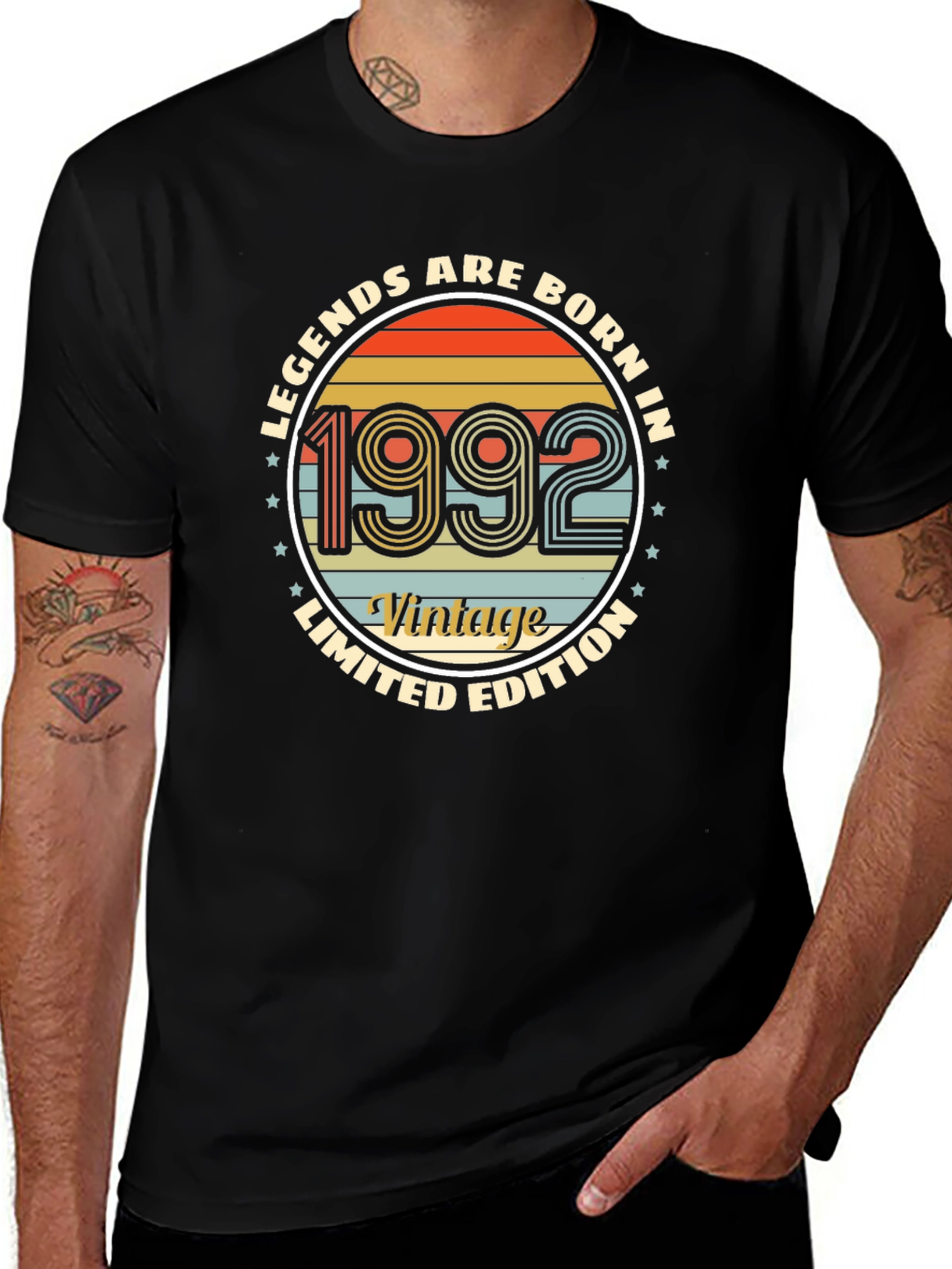 Legends Born in 1992 Vintage T-Shirt