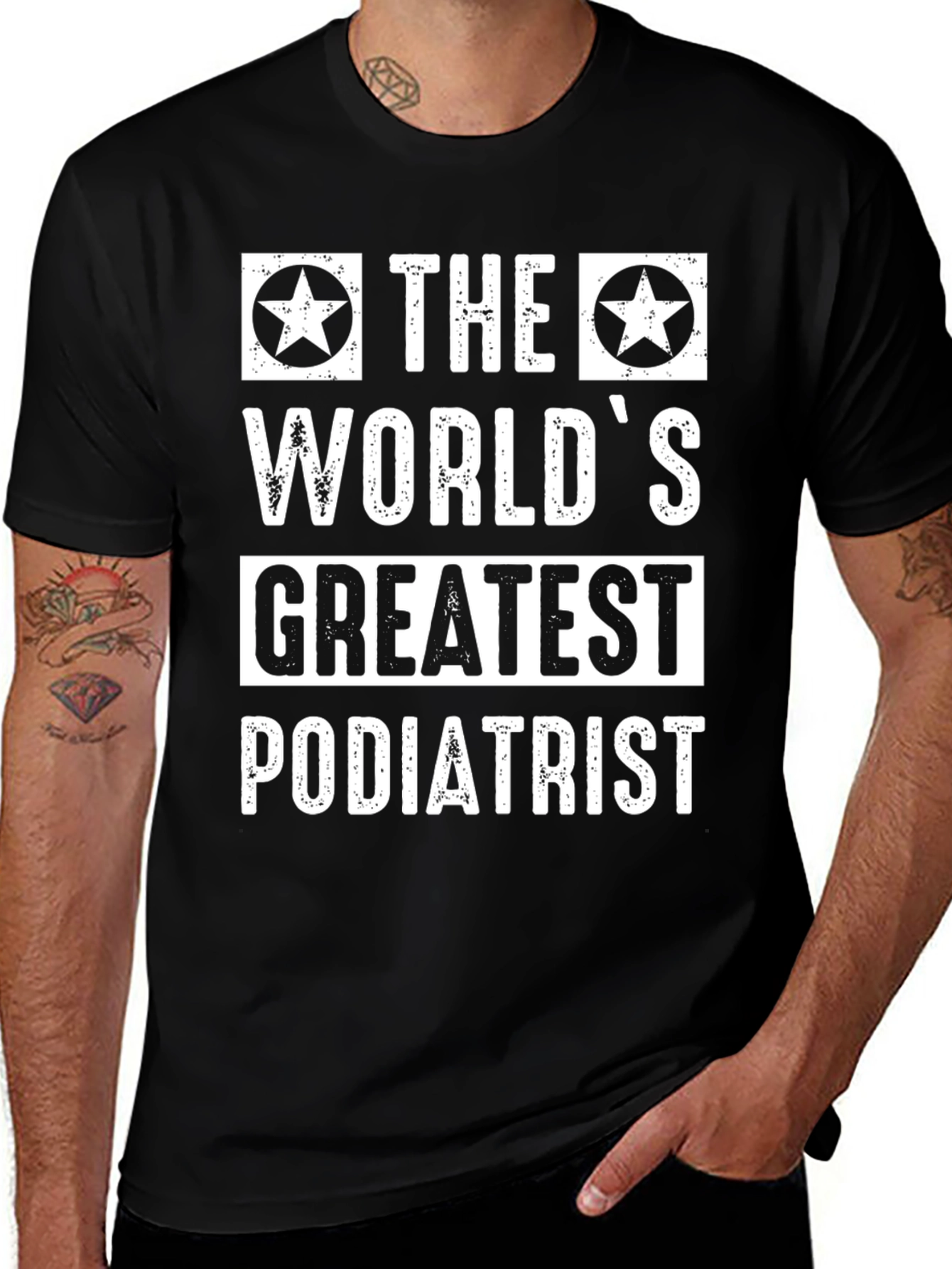 Variant 9 of World's Greatest Podiatrist T-Shirt
