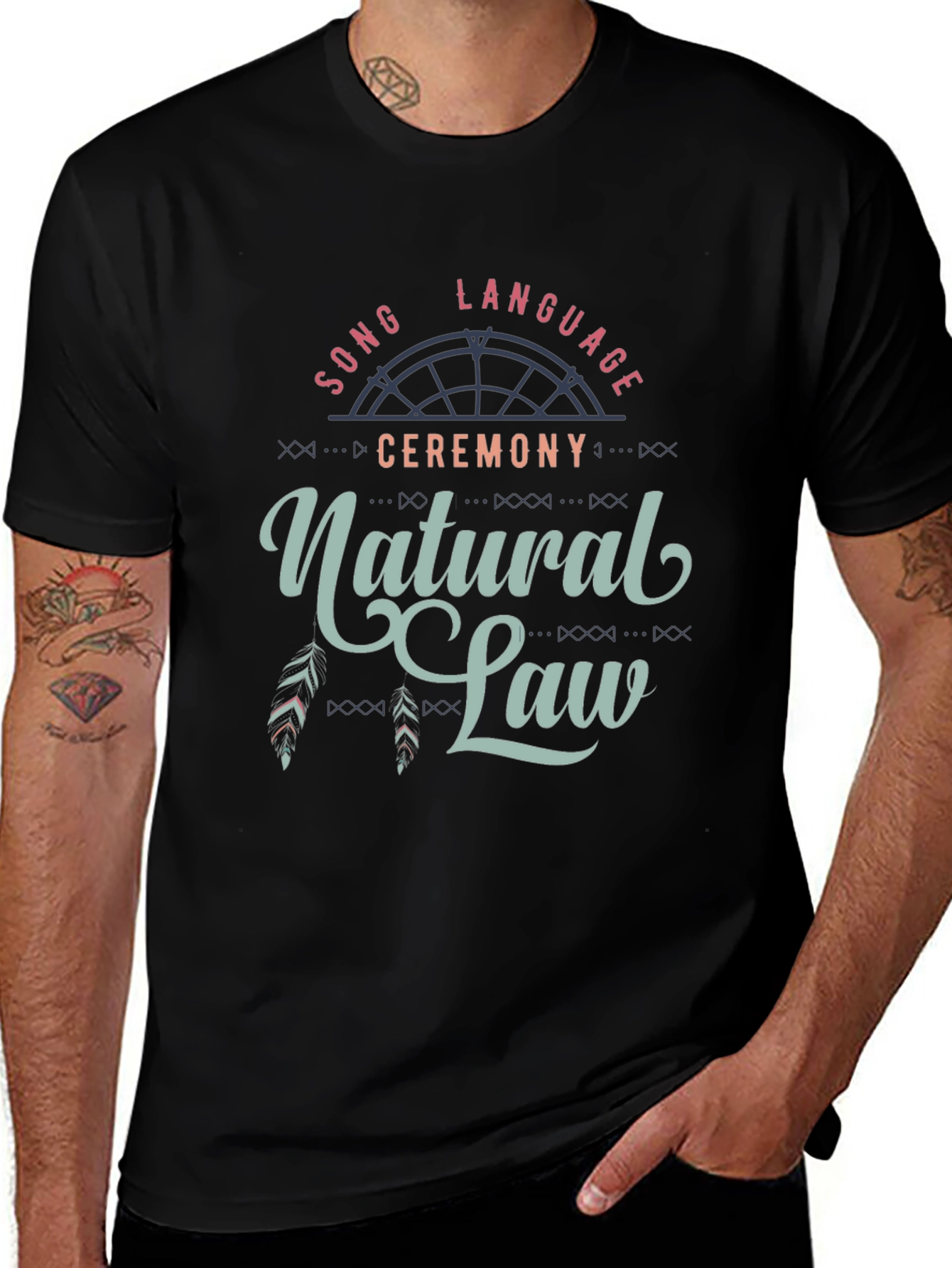 Natural Law T-Shirt - Song Language Ceremony Tee