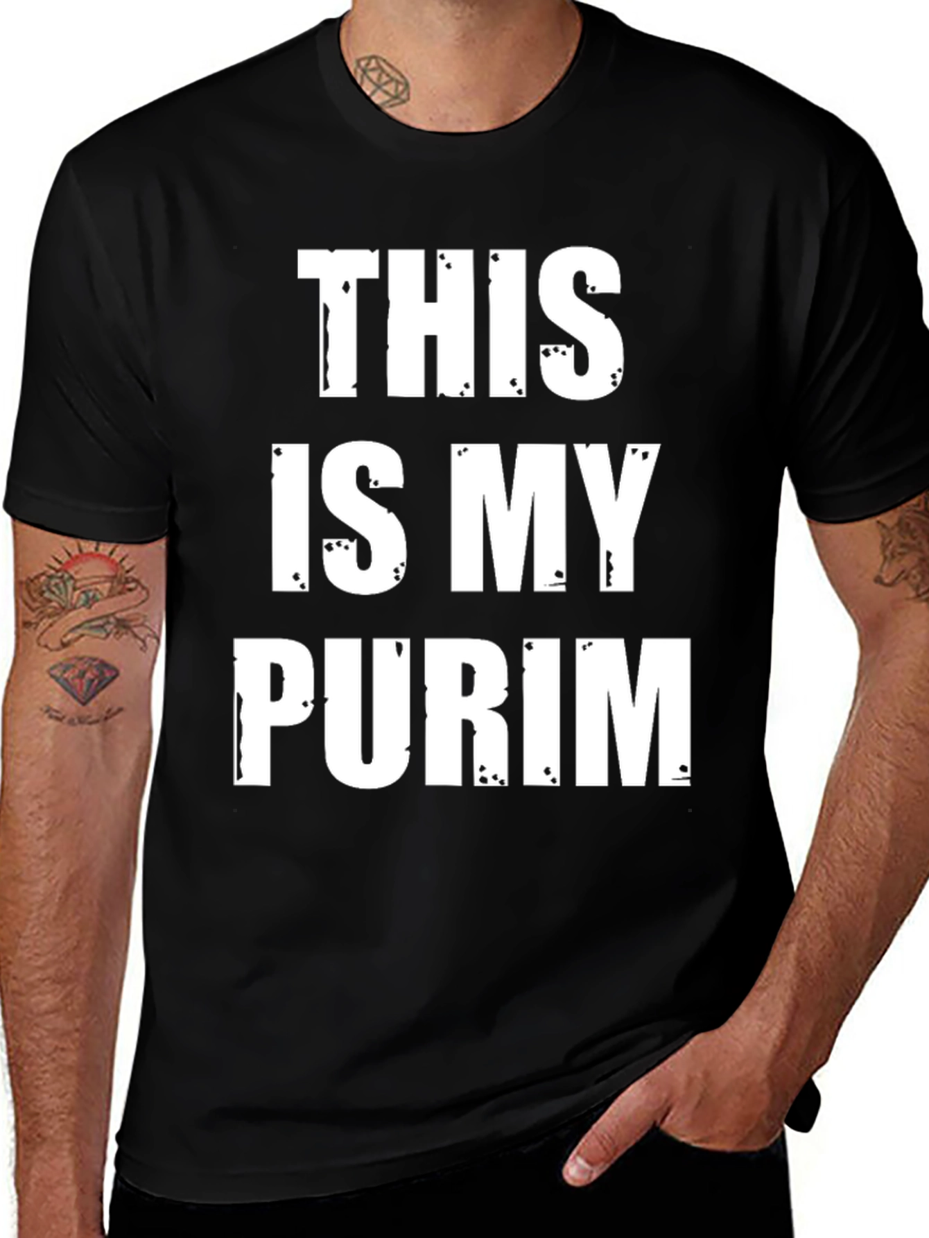 Variant 7 of This Is My Purim T-Shirt, Holiday Tee
