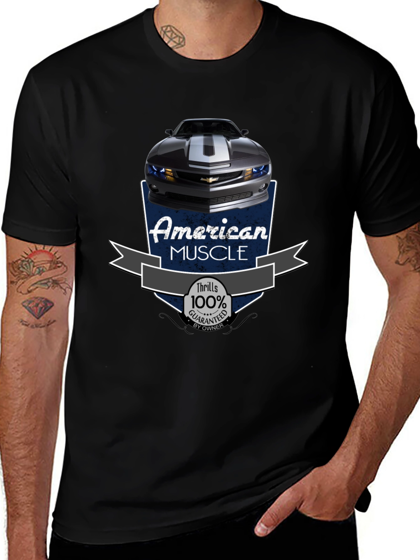 Variant 23 of American Muscle Car T-Shirt