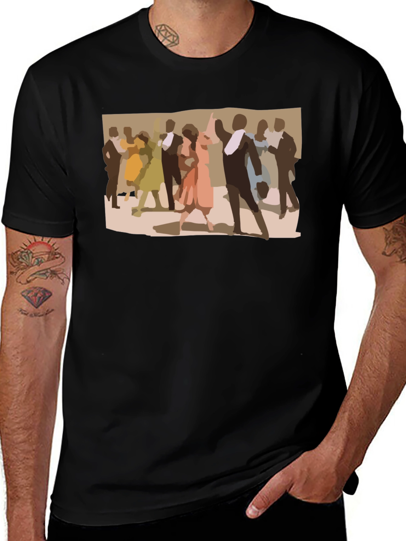 Variant 25 of Vintage Dance T-Shirt