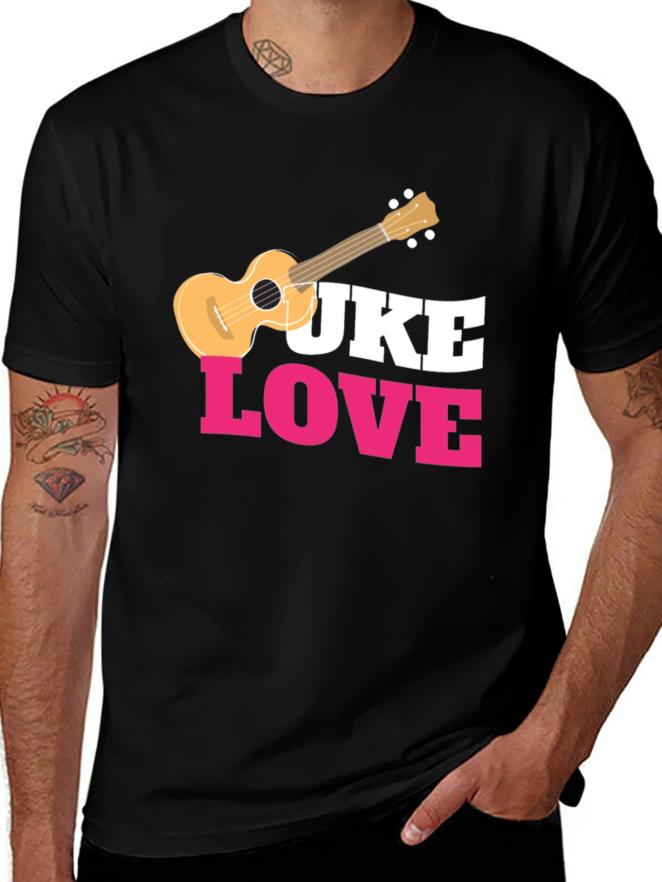 Variant 15 of Uke Love Graphic Tee