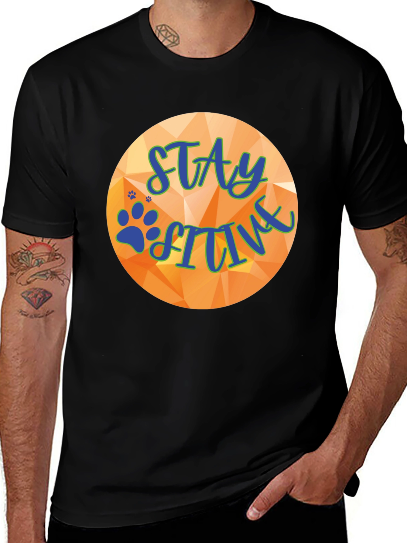 Variant 27 of Stay Positive Graphic Tee