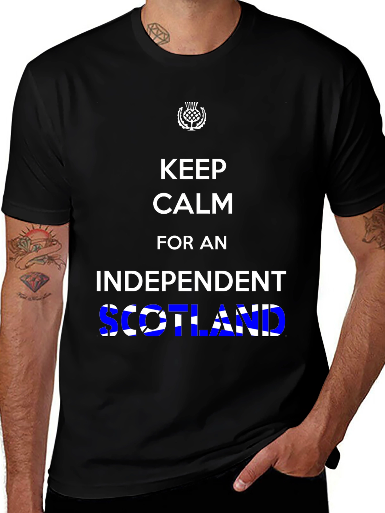 Keep Calm Scotland T-Shirt - Independent Scotland