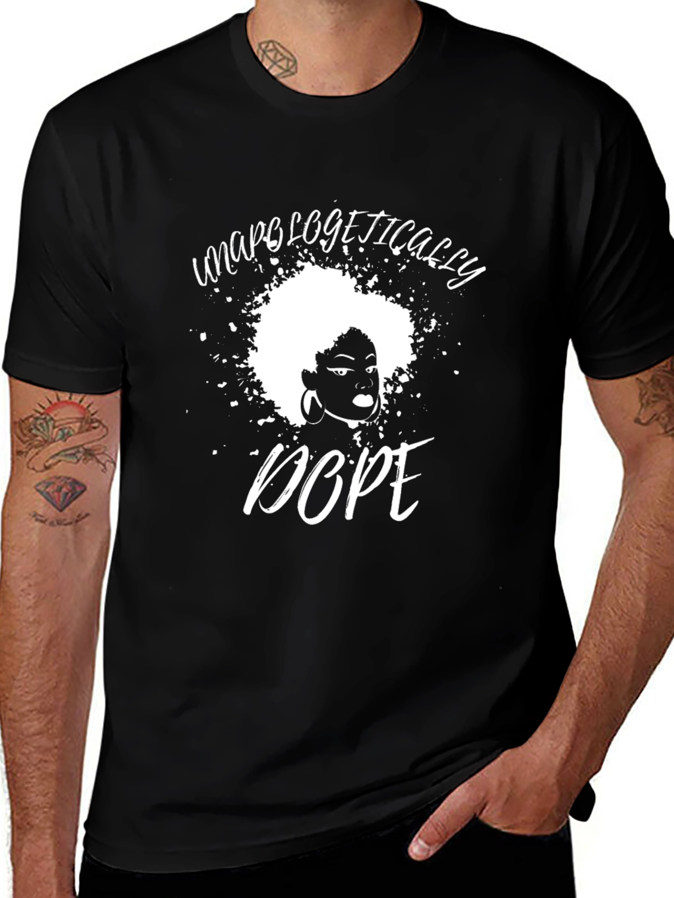 Variant 10 of Unapologetically Dope Graphic Tee