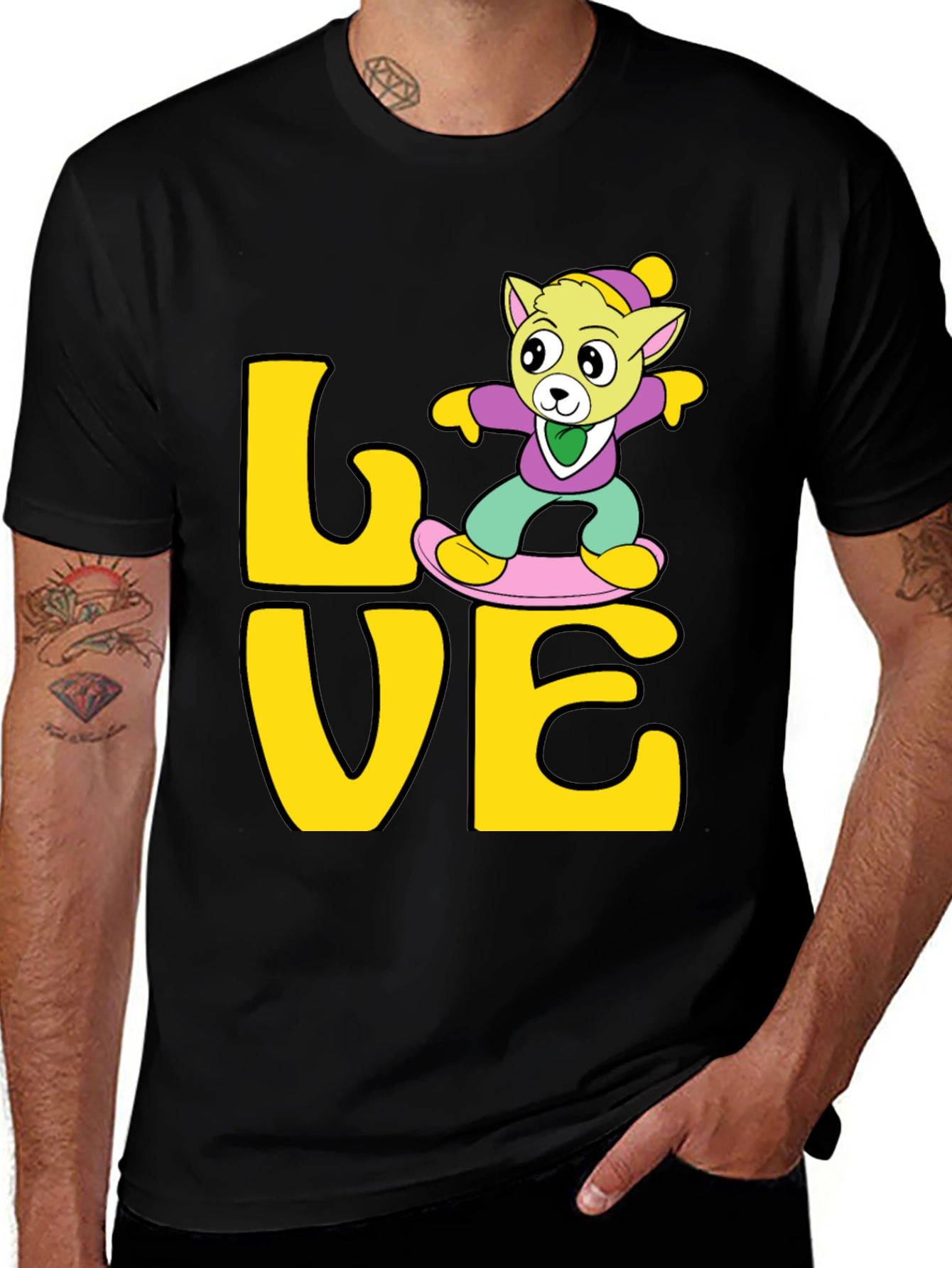 Variant 22 of Love to Snowboard T-Shirt