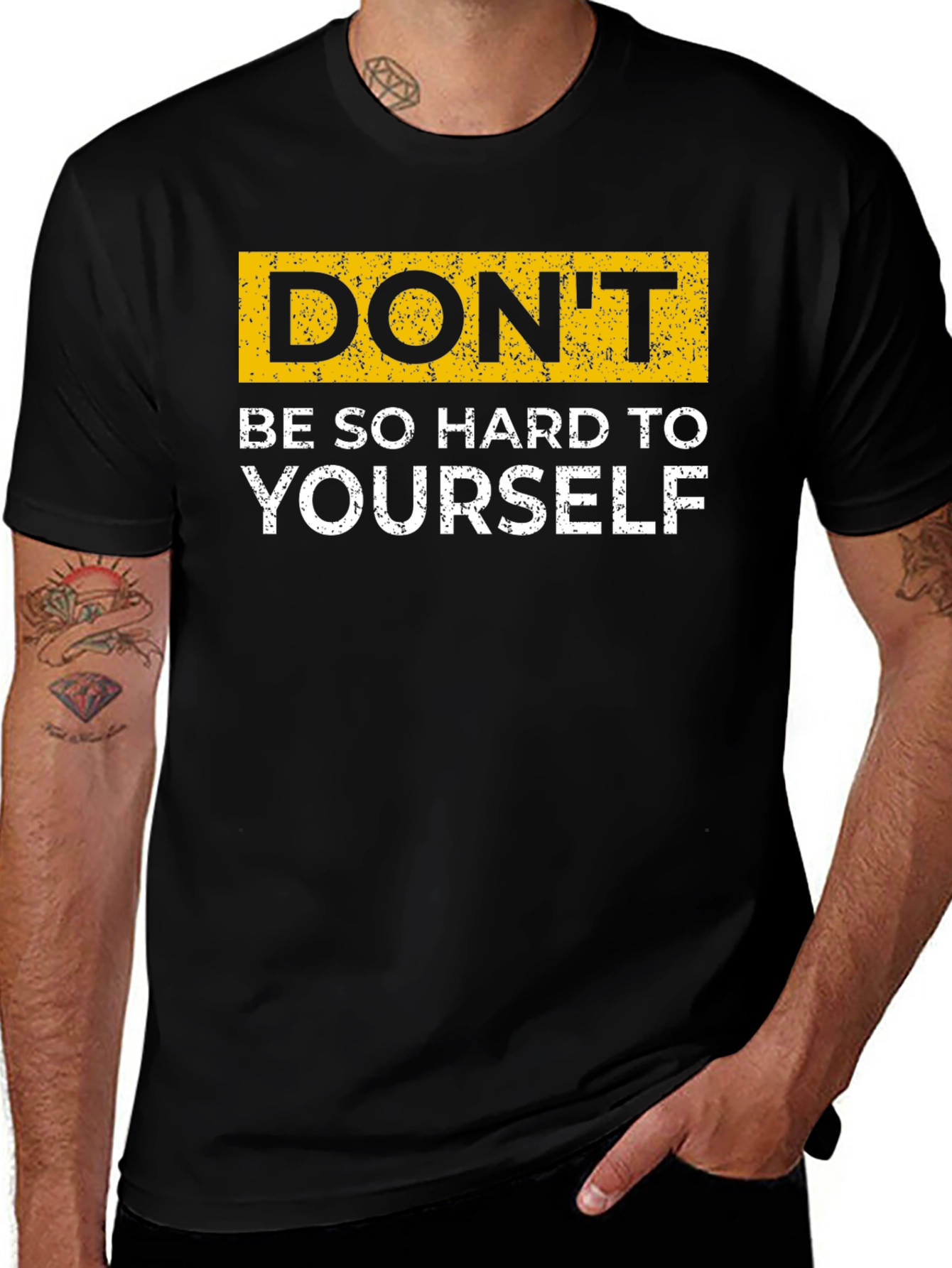 Variant 13 of Don't Be So Hard On Yourself T-Shirt