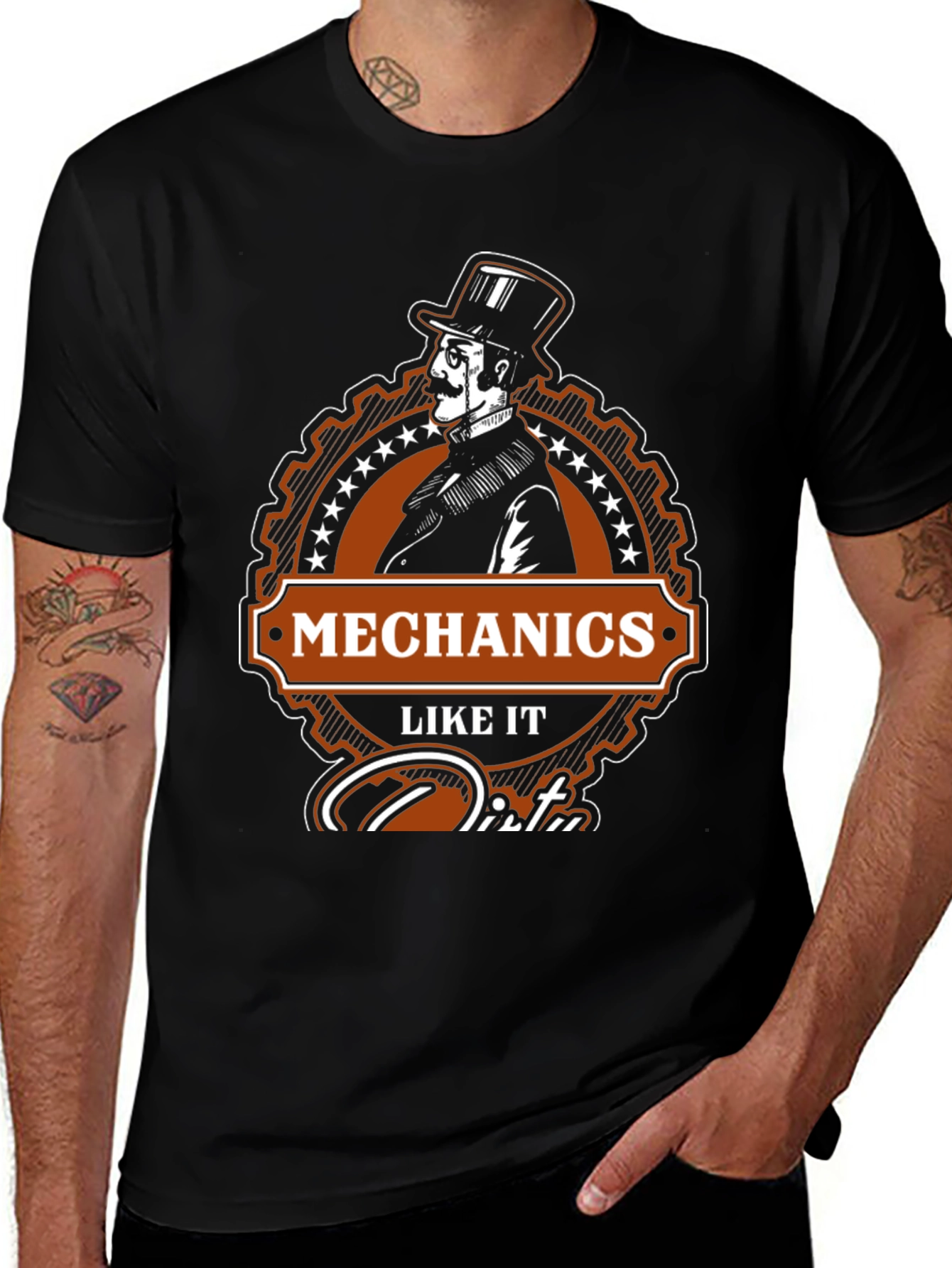 Mechanics Like It Dirty T-Shirt - Premium Quality