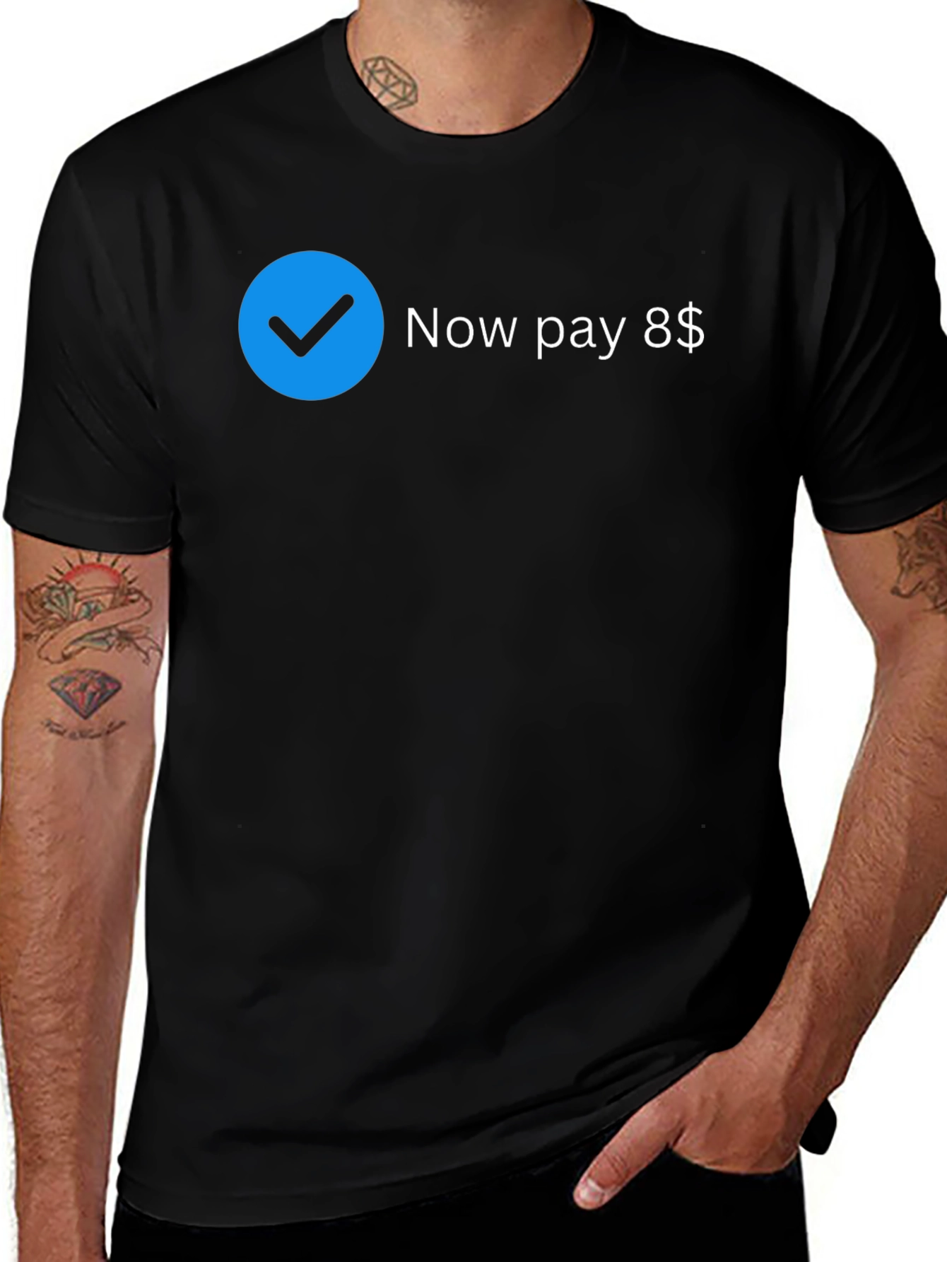 Variant 20 of Now Pay 8$ T-Shirt