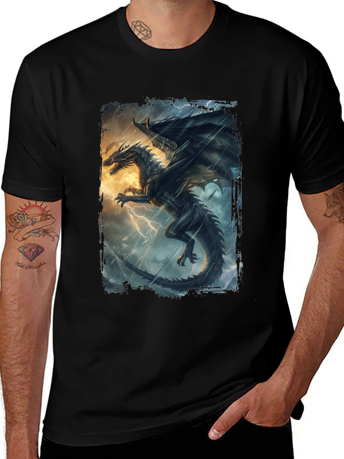 Variant 12 of Dragon Storm T-Shirt