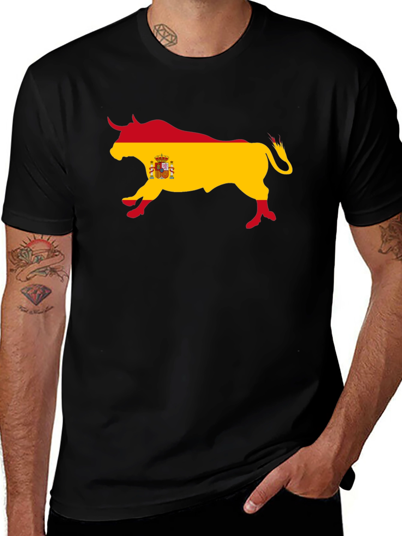 Spanish Bull Flag T-Shirt