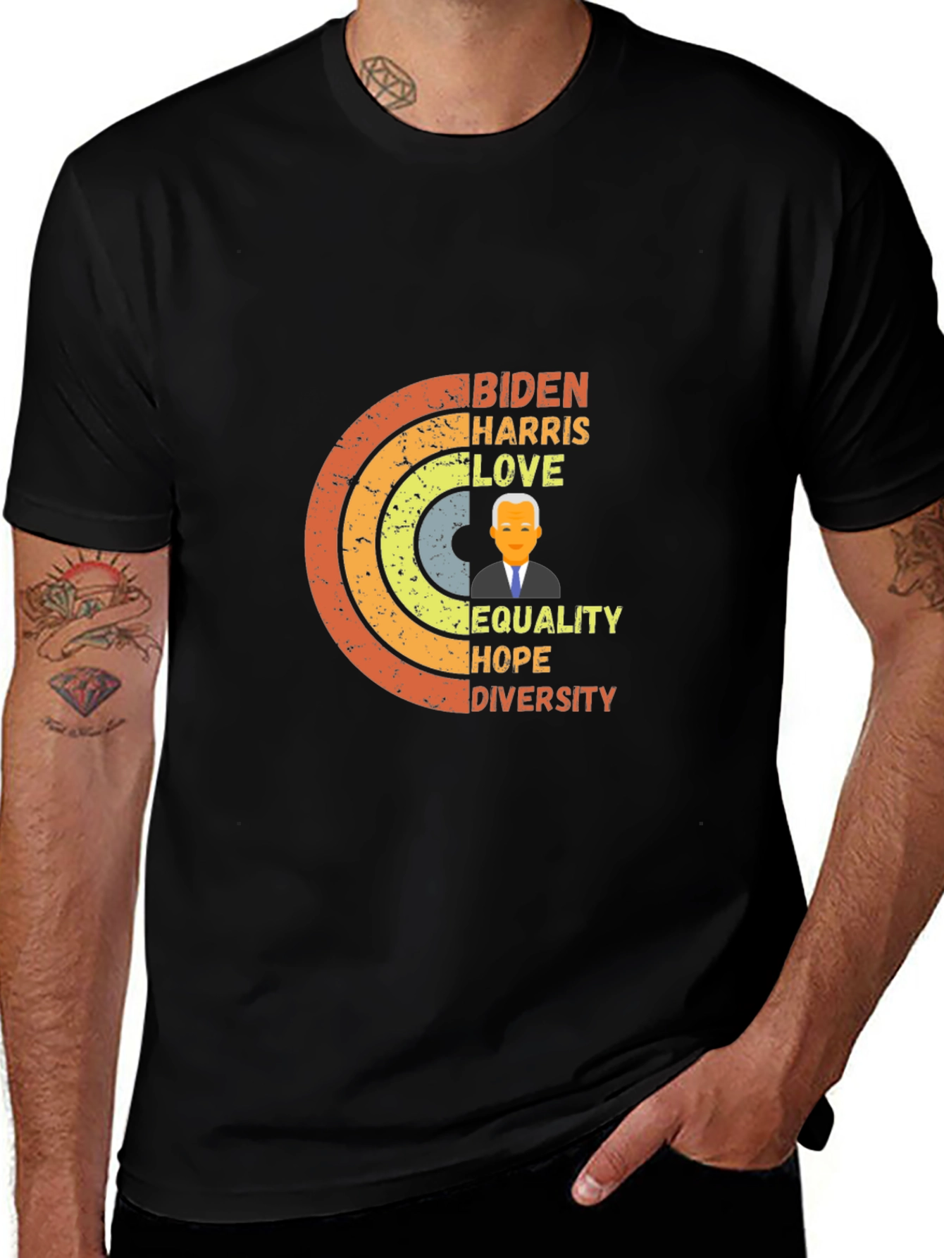 Variant 26 of Biden Harris Love Equality T-Shirt